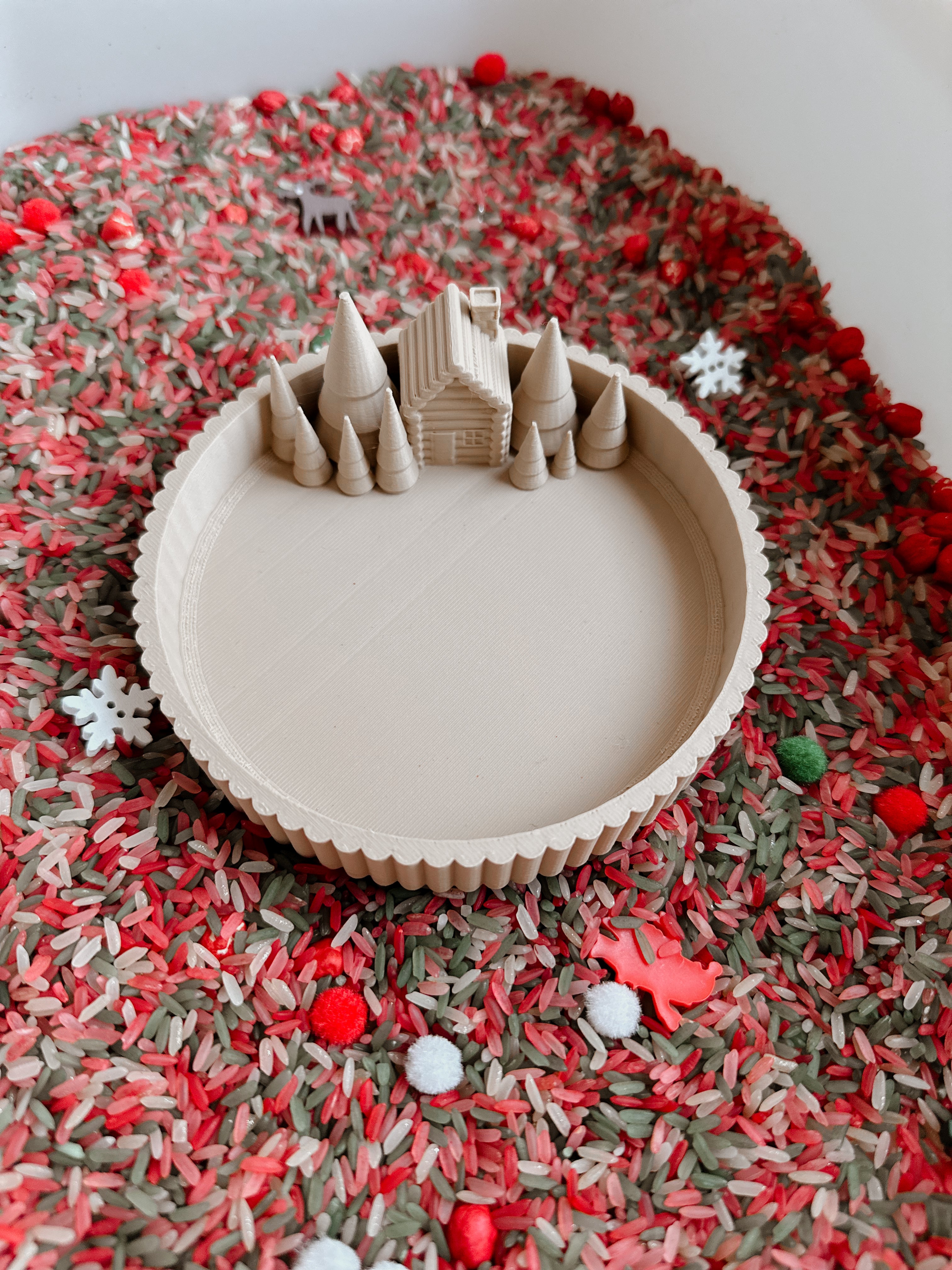 🎄 Speeltray kerst: PLA 🎄