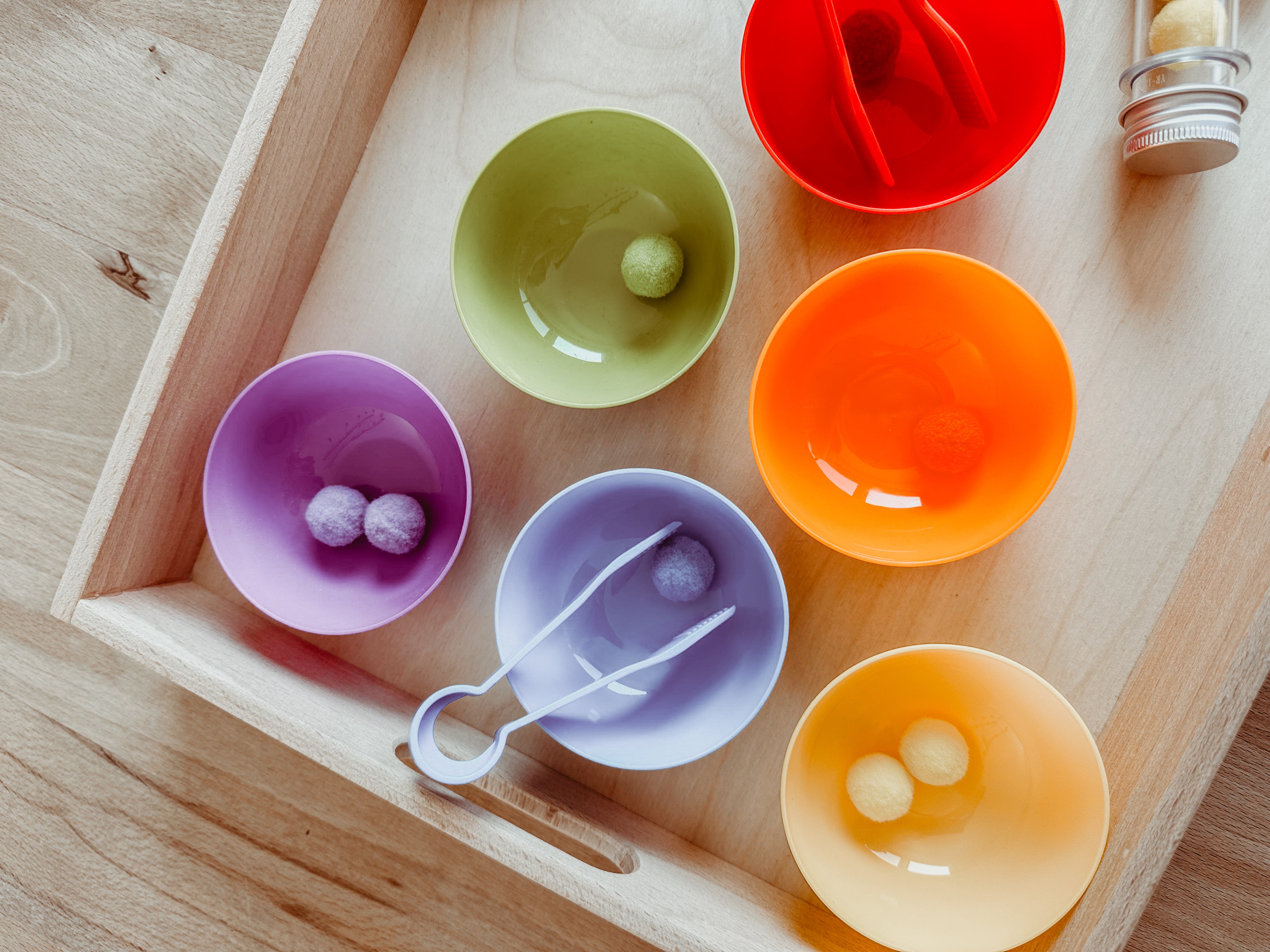 🟡 Pompon Party set 🟣