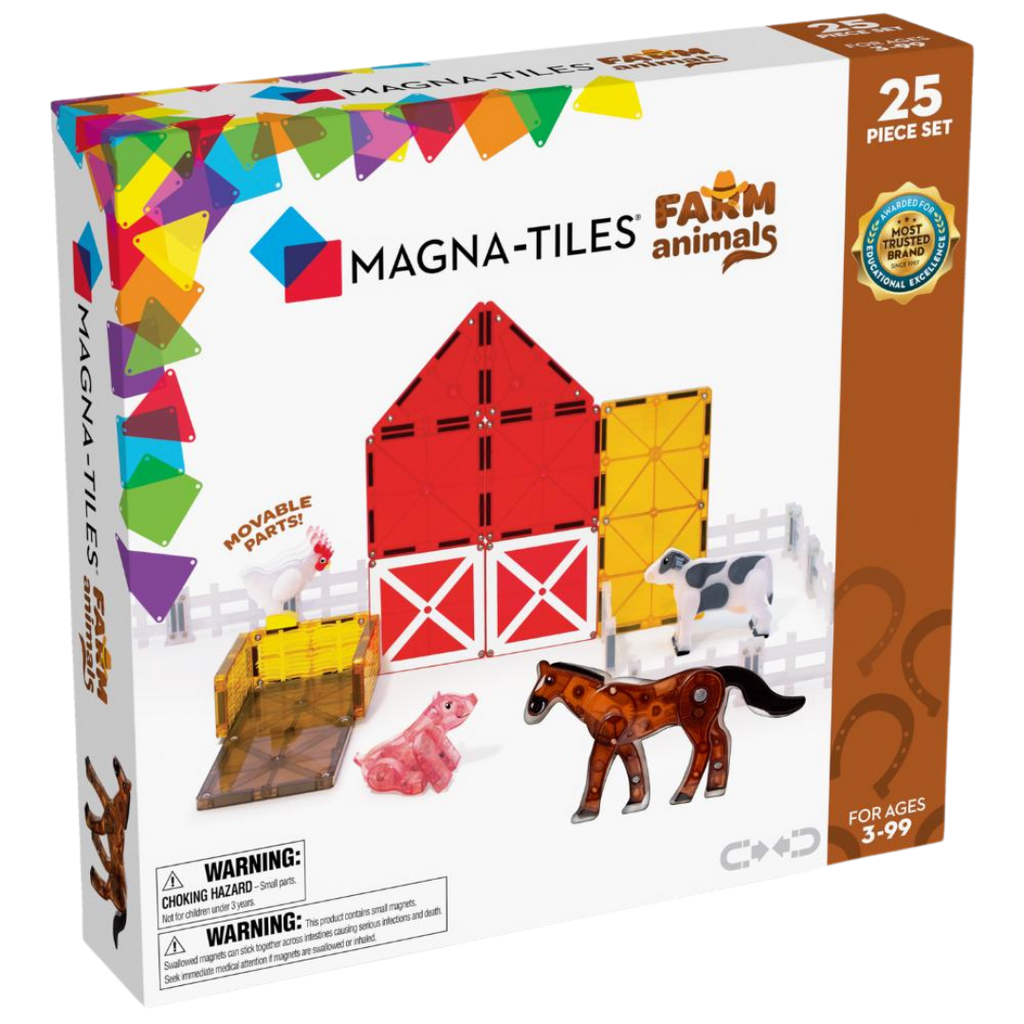 Magna-tiles 🐴 boerderij 🐓 25 stuks