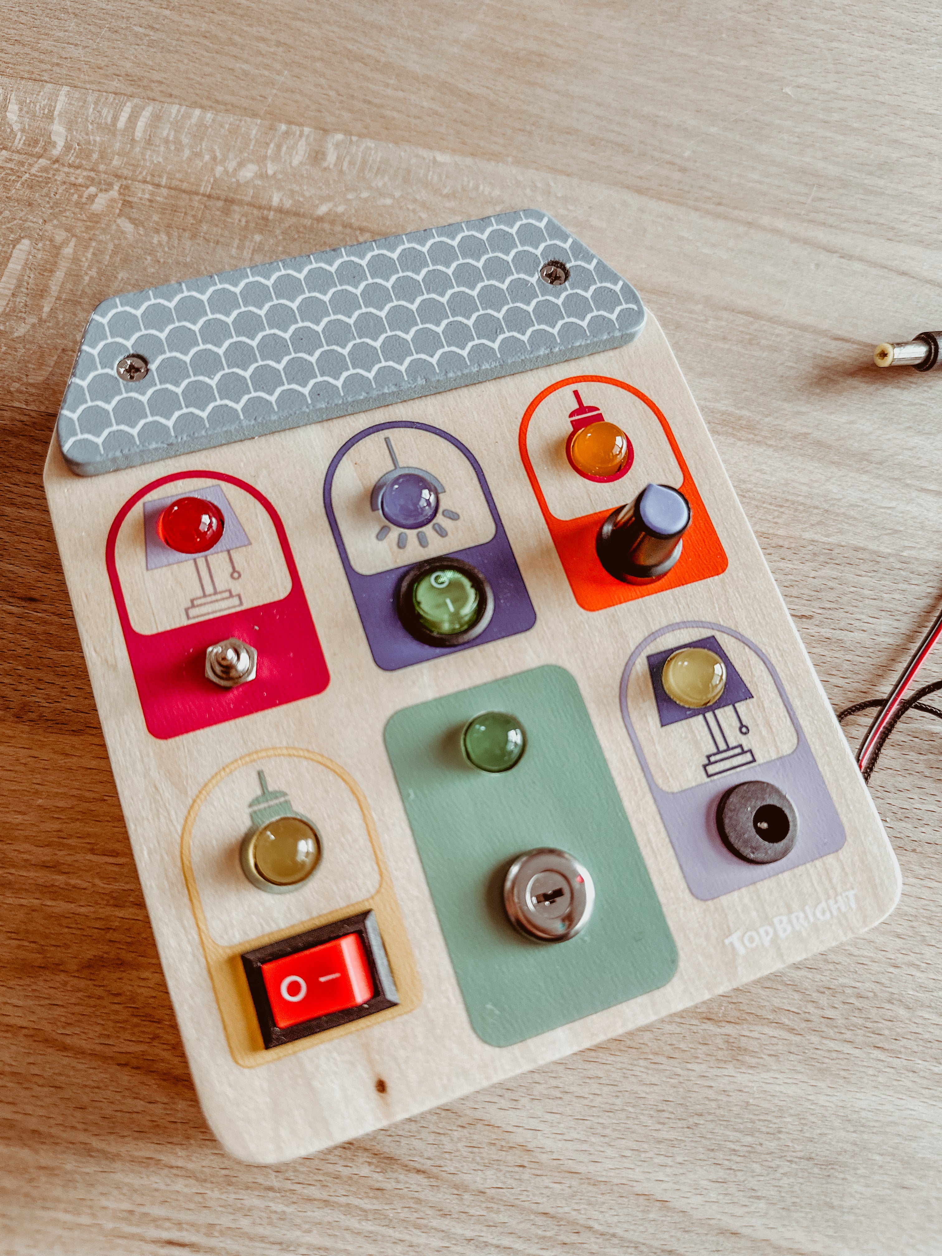 Busy board 💡 lichtknopjes