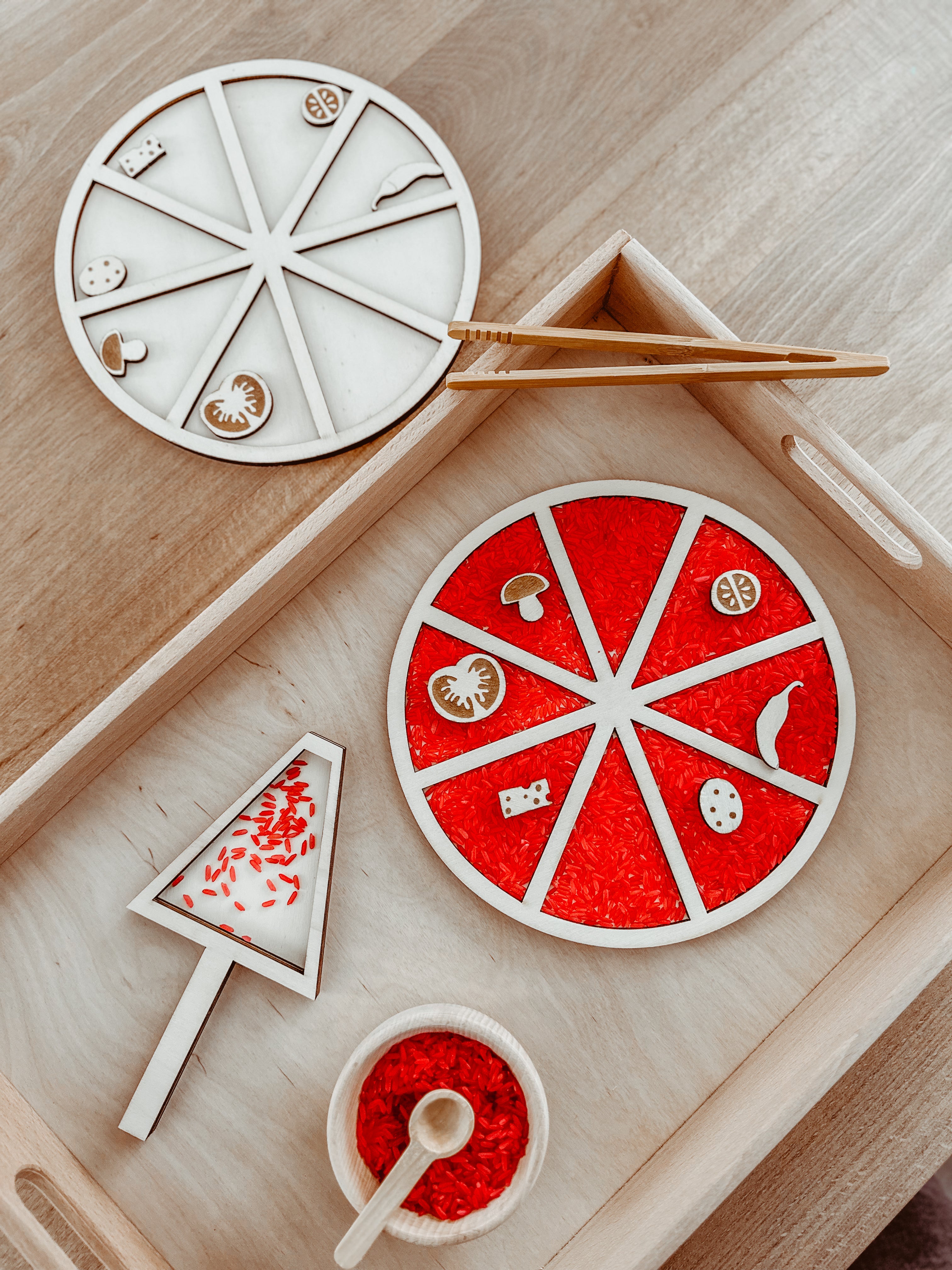 🍕 SENSORY PLAY: PIZZA BABY 🍕