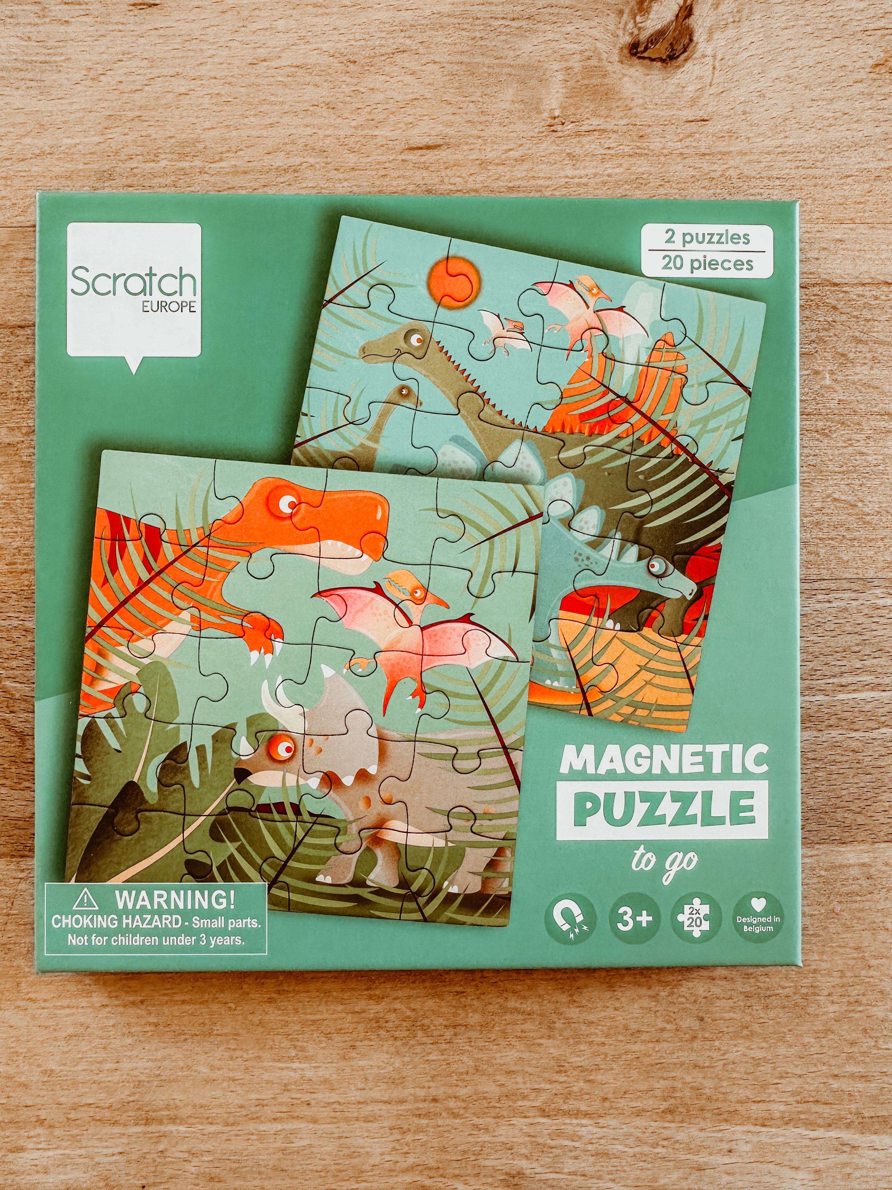 🦖 Magneetpuzzel to go: Dino’s 🦖