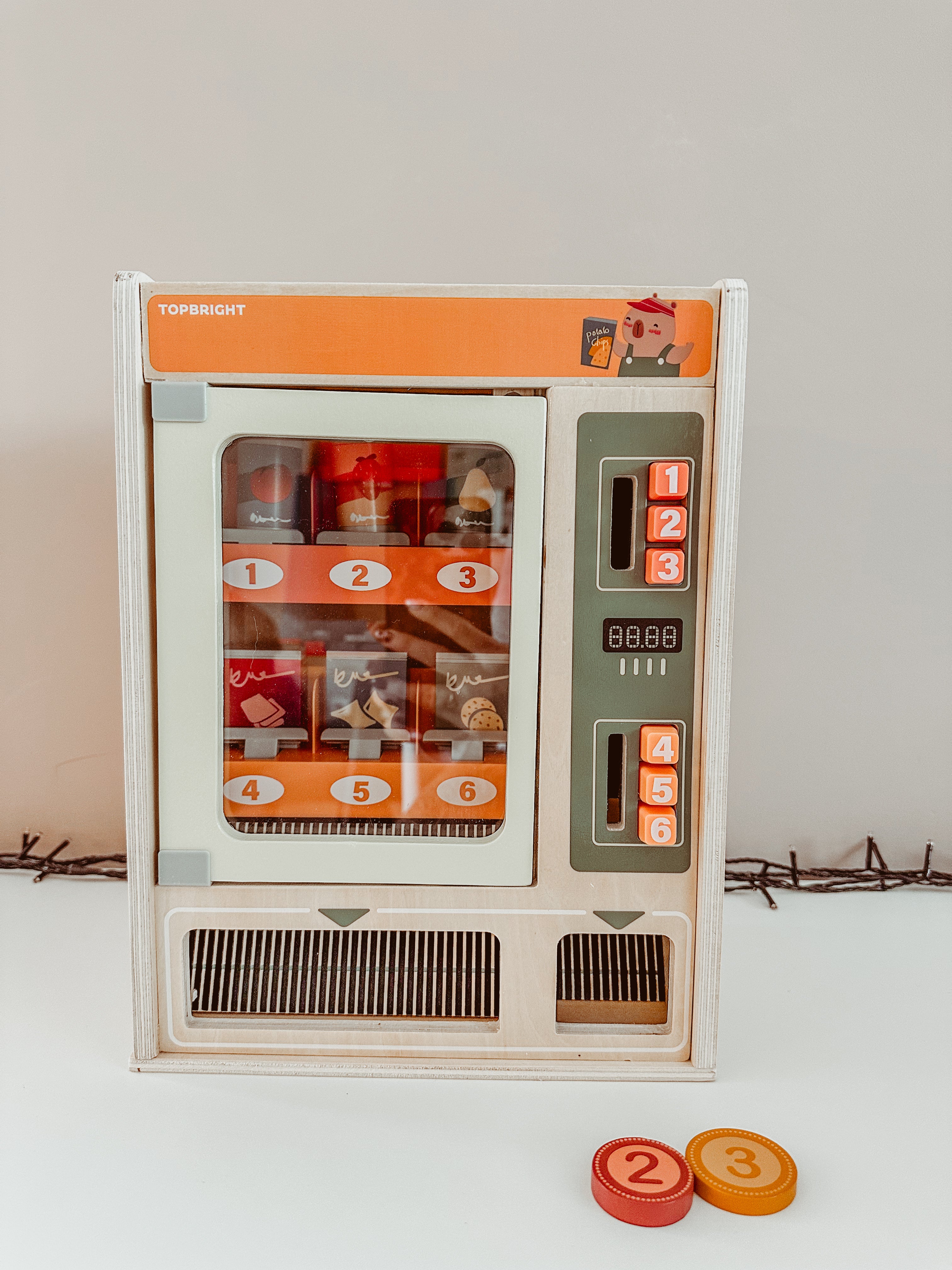 Top Bright: Vending machine 🛒🛍️