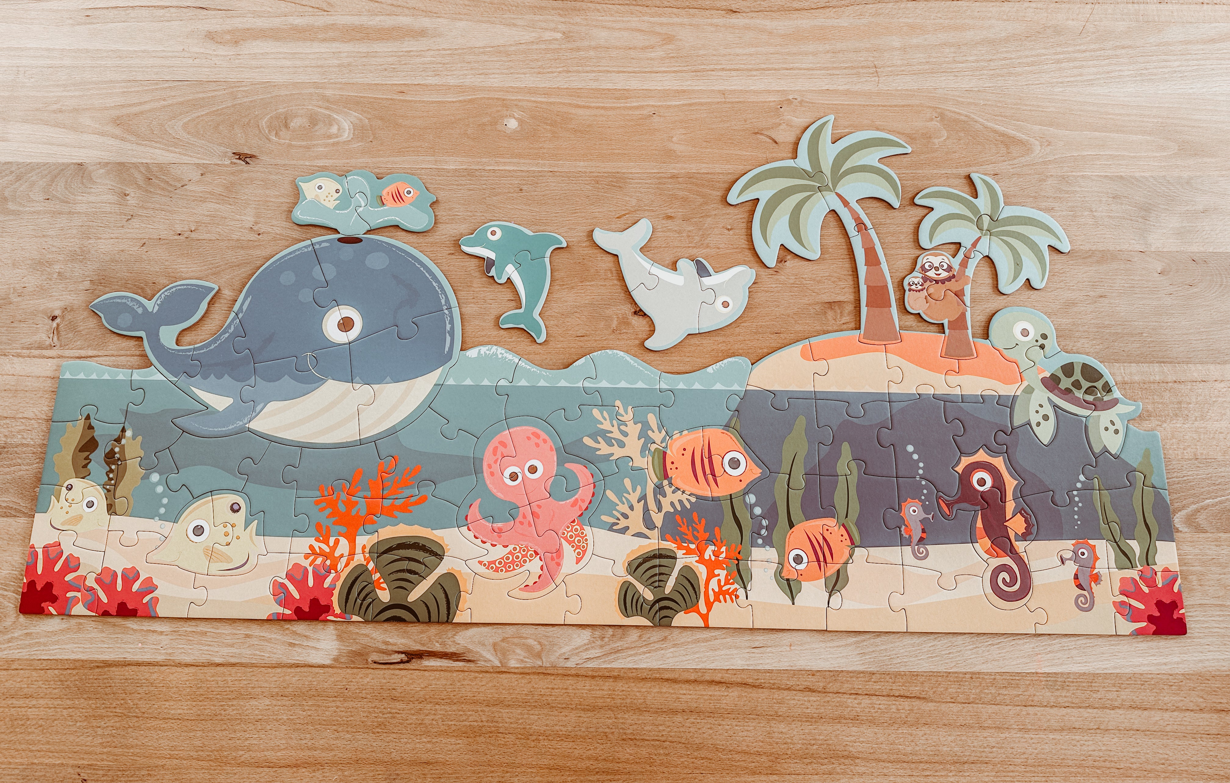 Vloerpuzzel - Oceaan 🐠🪸