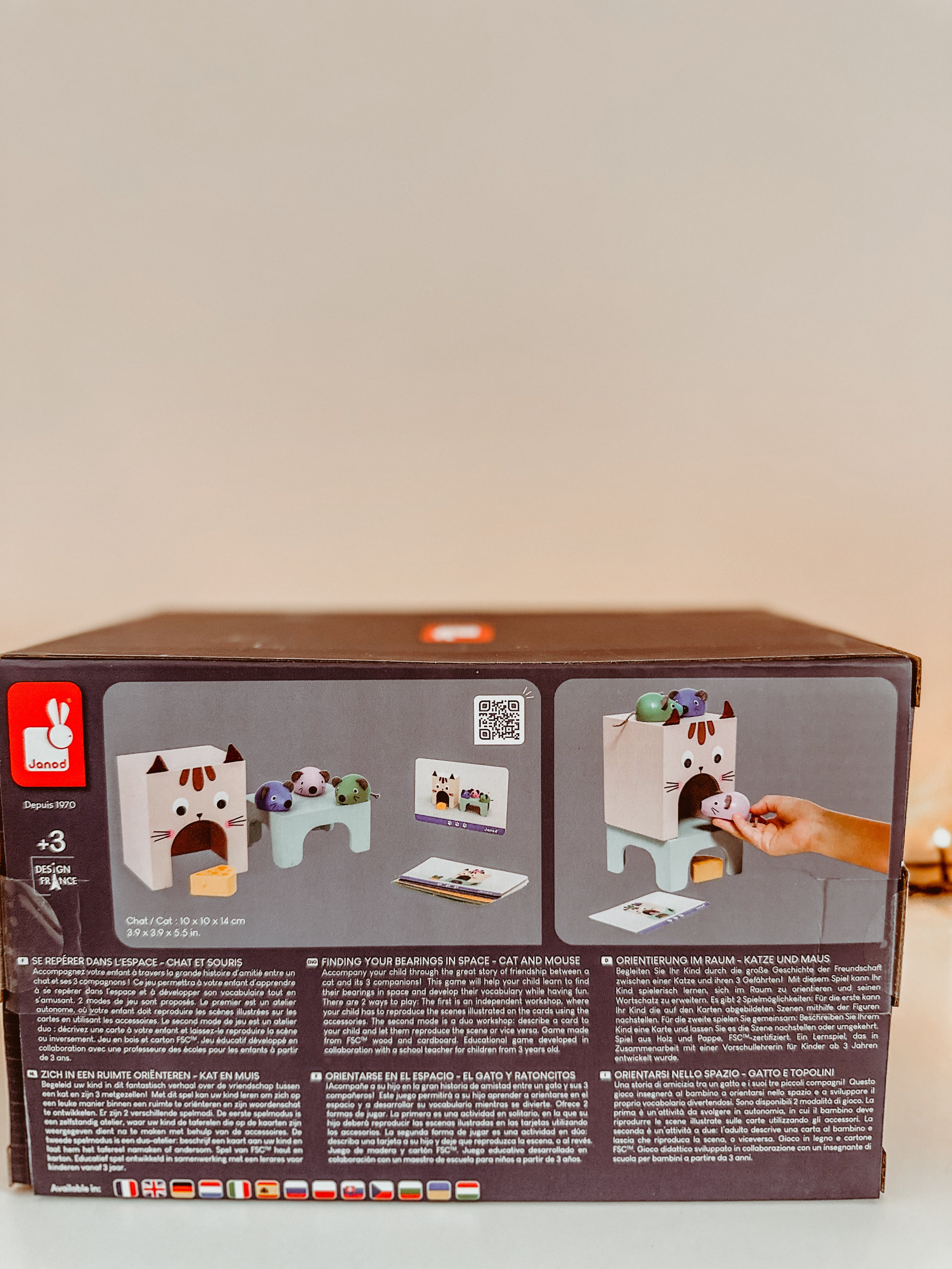 Janod • zich oriënteren in een ruimte 🐭