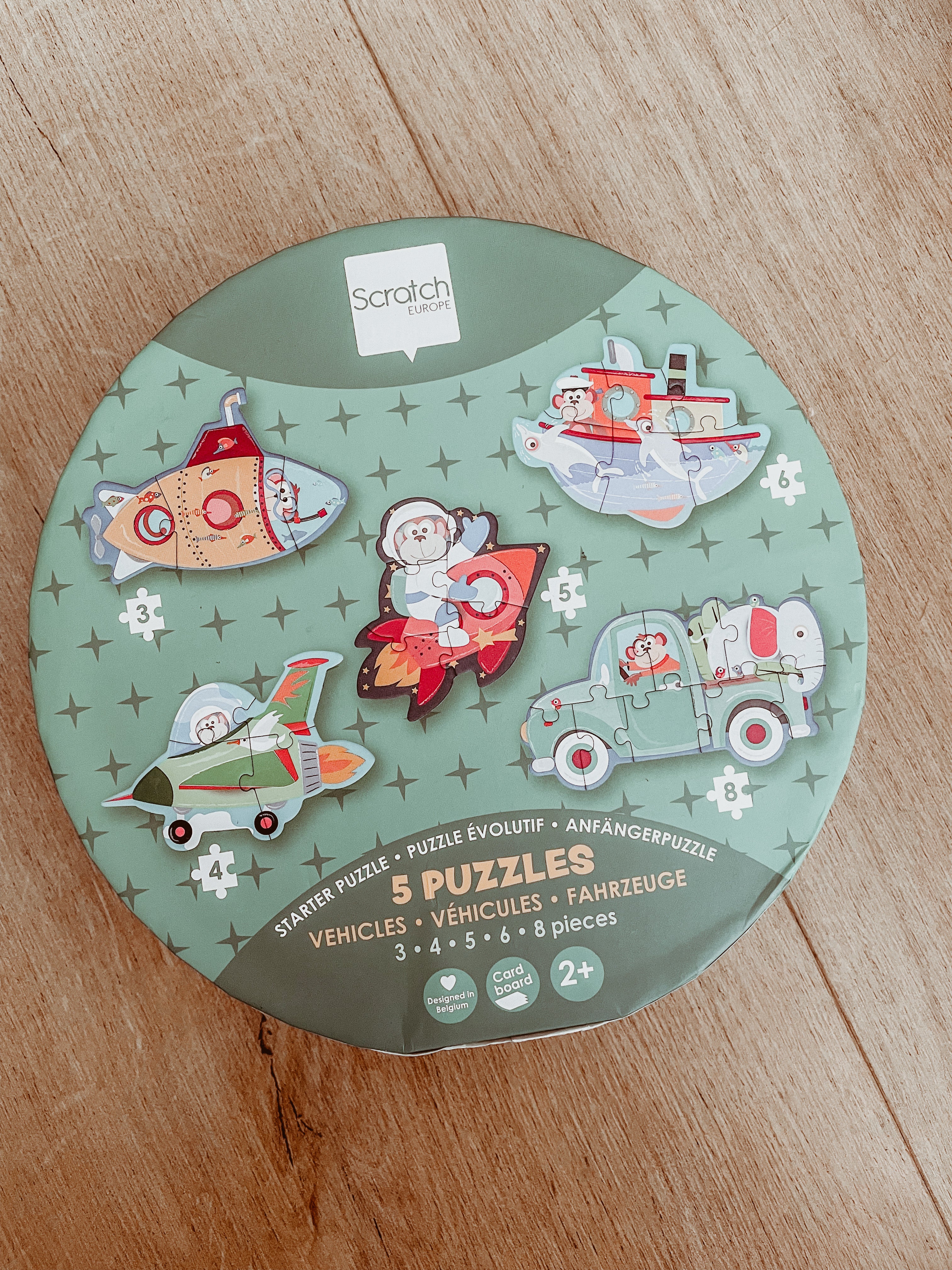 Beginnerspuzzel - voertuigen 🛻