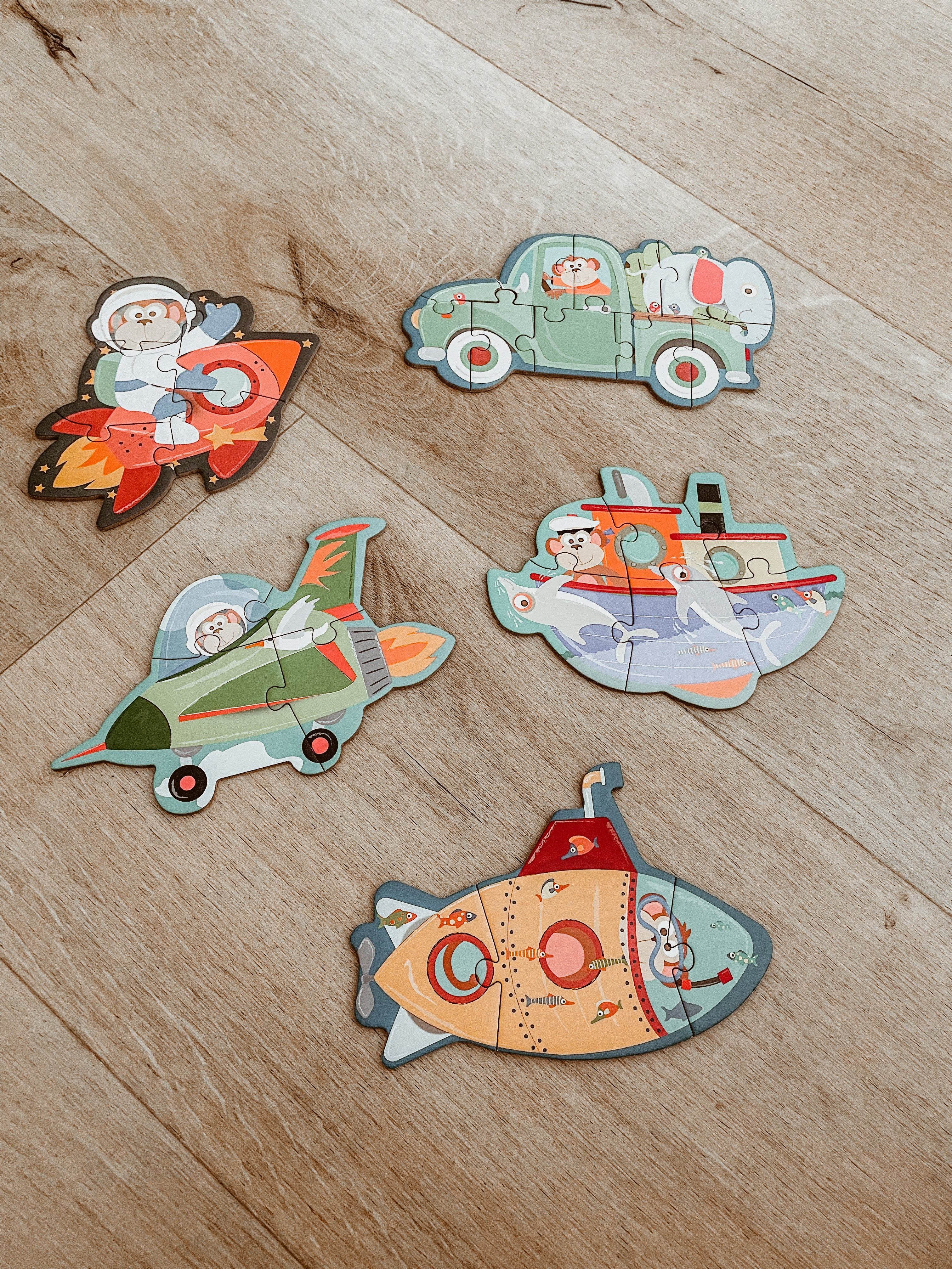 Beginnerspuzzel - voertuigen 🛻