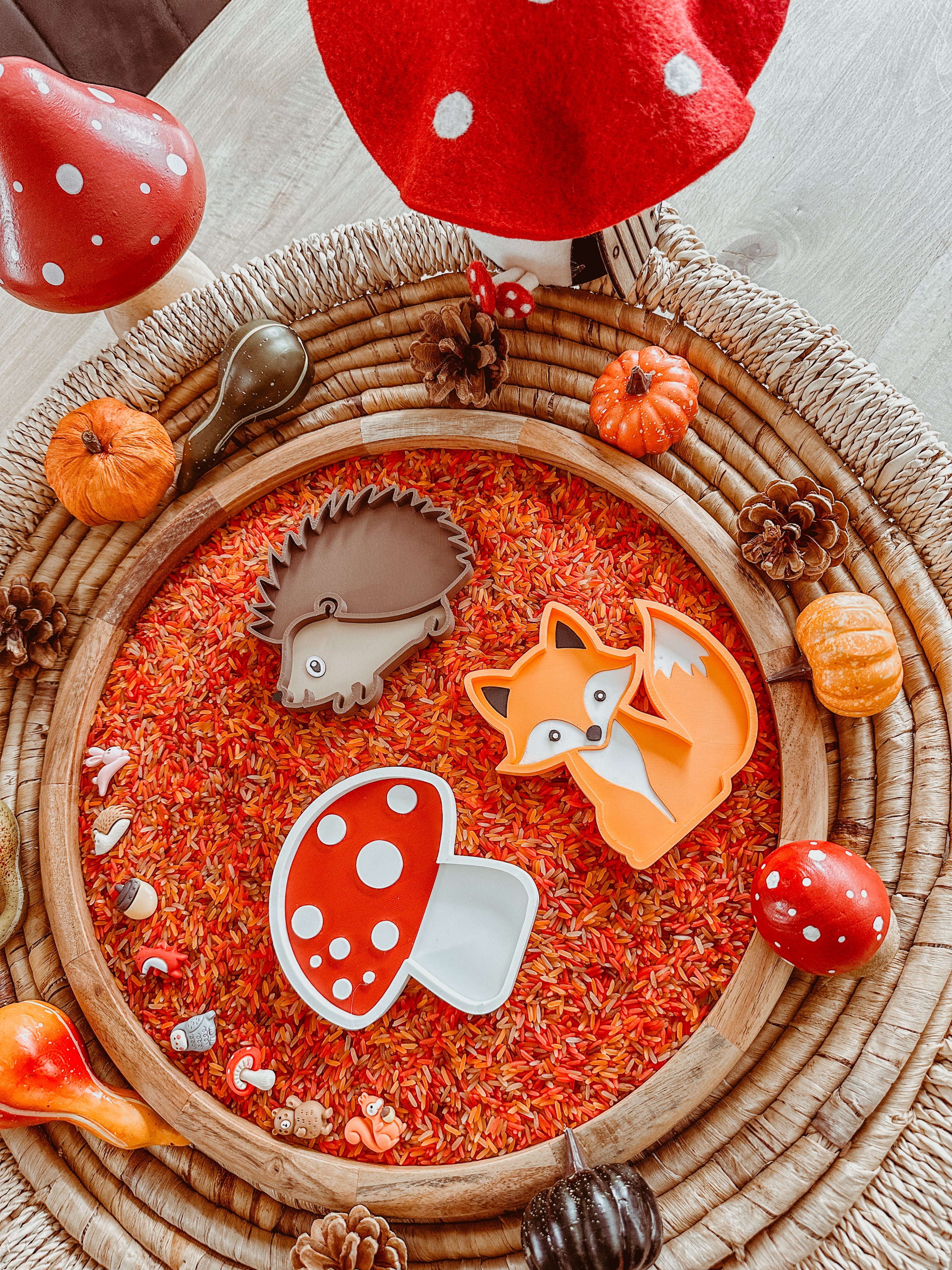 Vulvormpjes thema: HERFST