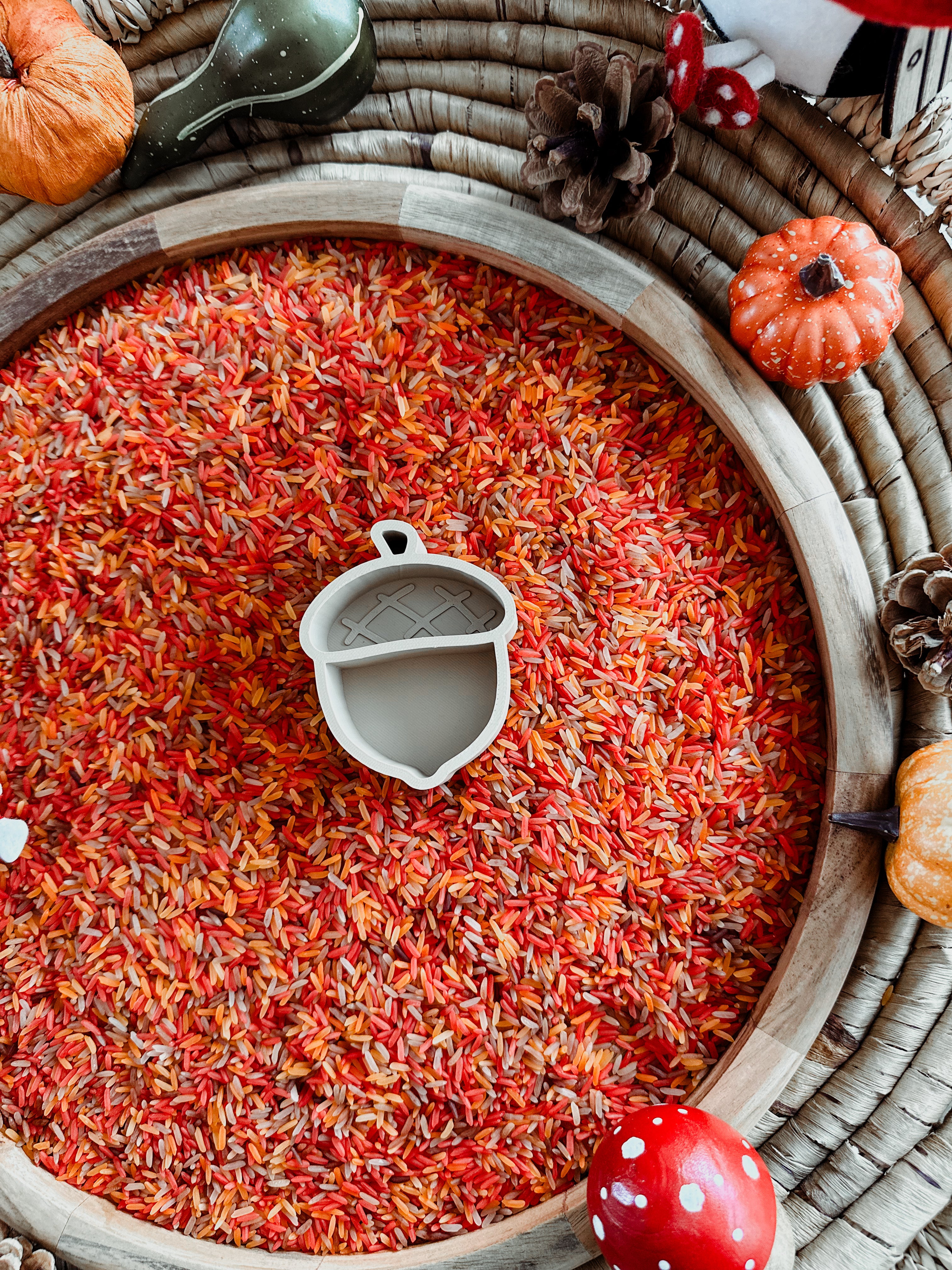 Vulpotje thema herfst: eikel