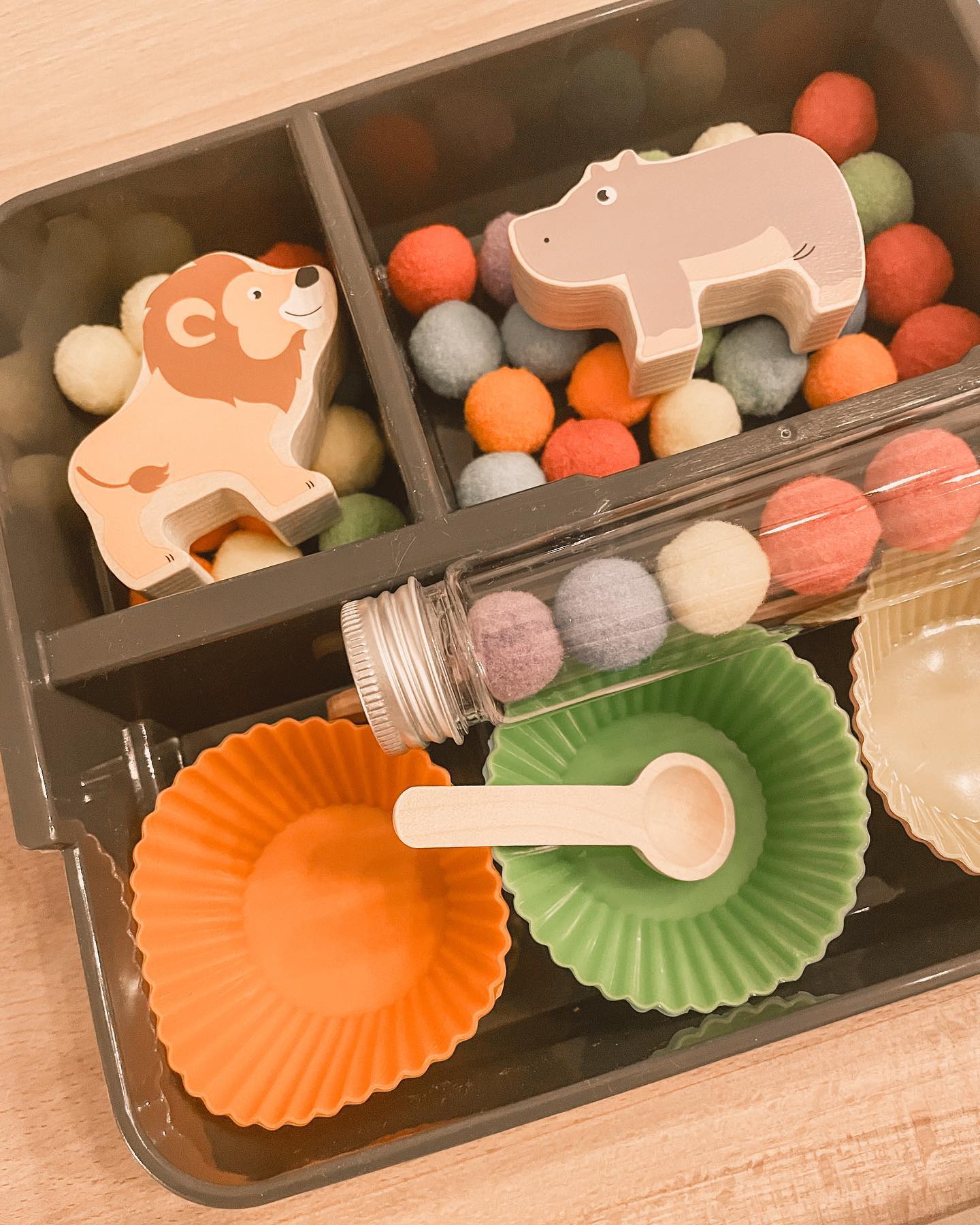 Pompon Safari Travelbox