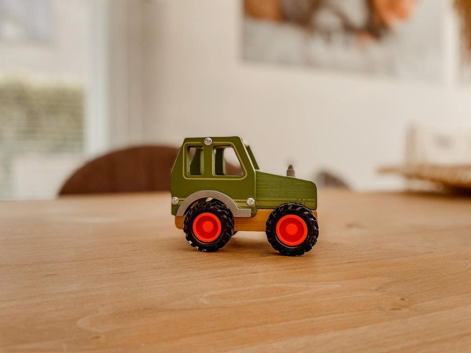 Houten tractor