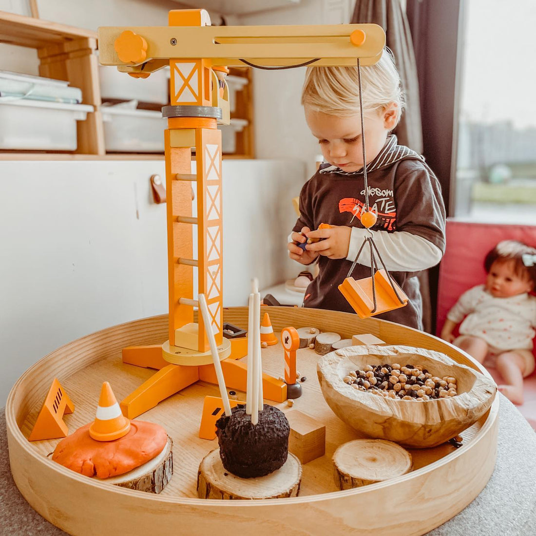 🏗️ HOE SPELEN MET DE KRAAN? ⚠️