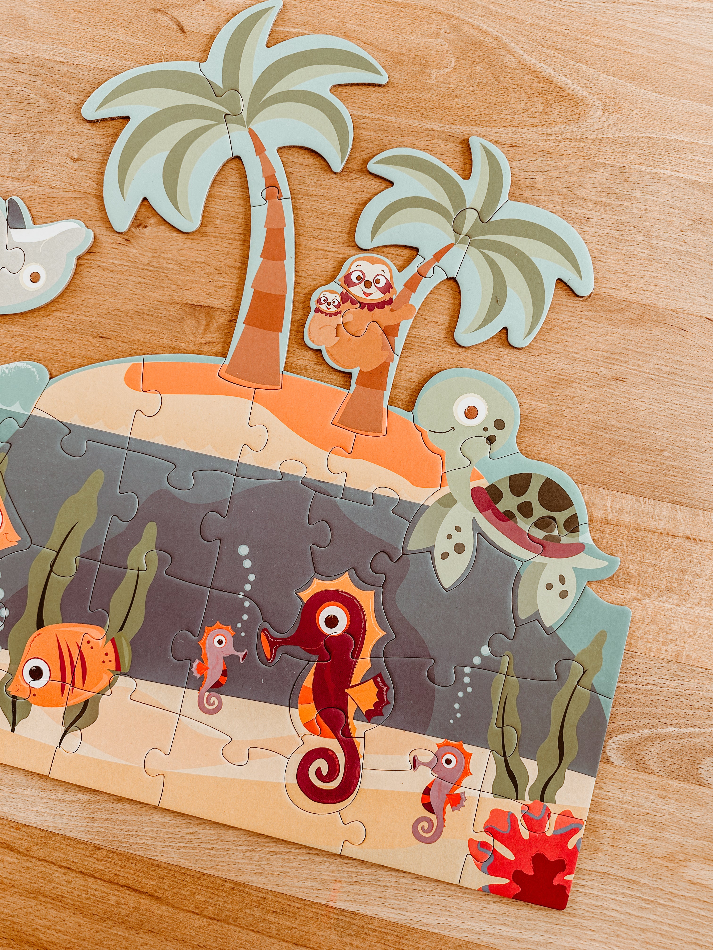 Vloerpuzzel - Oceaan 🐠🪸