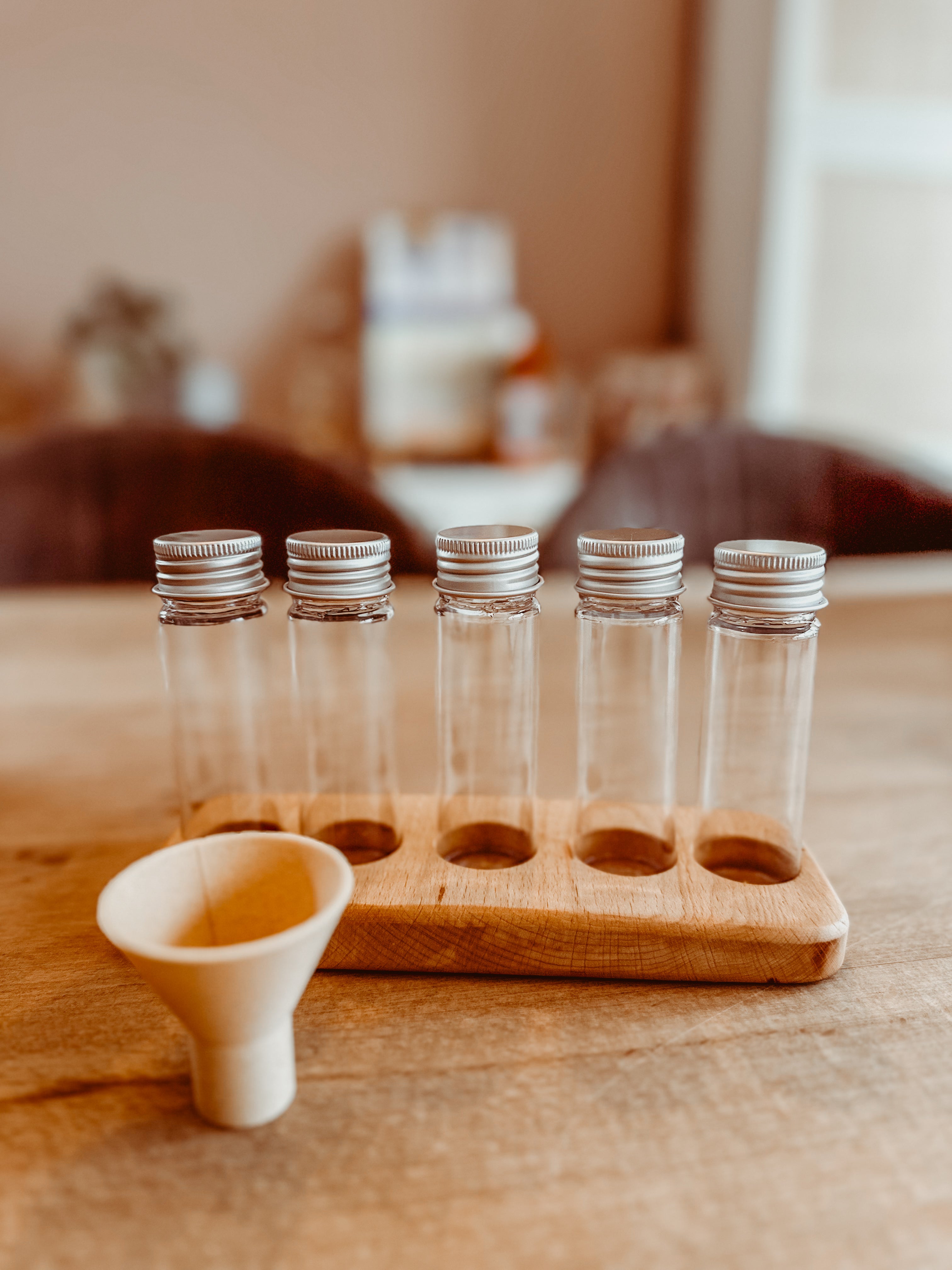 🧪 Potionhouder met 5 flesjes 🧪