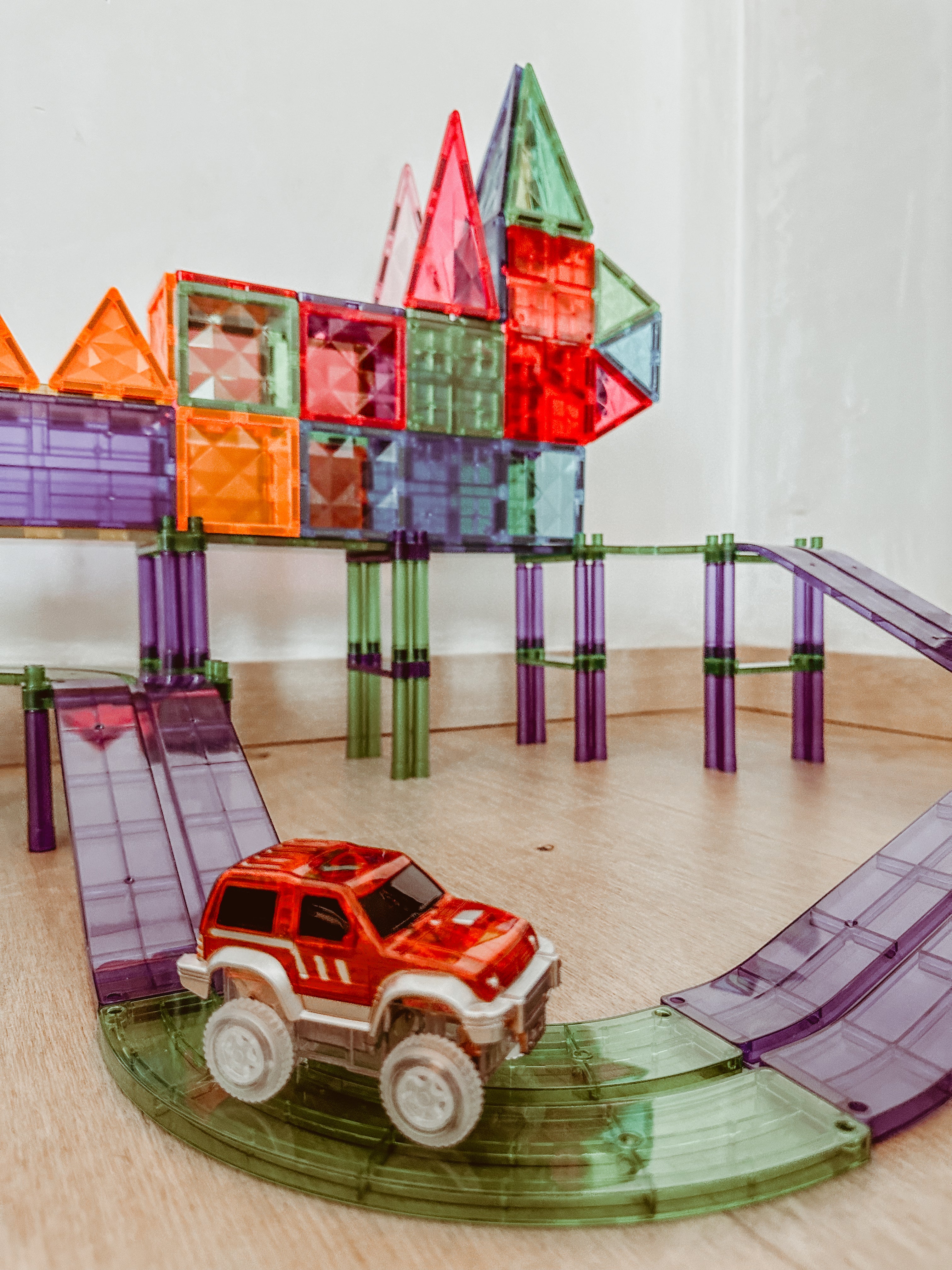 🏁 🏎️ Magneet racebaan 🏎️ 🏁