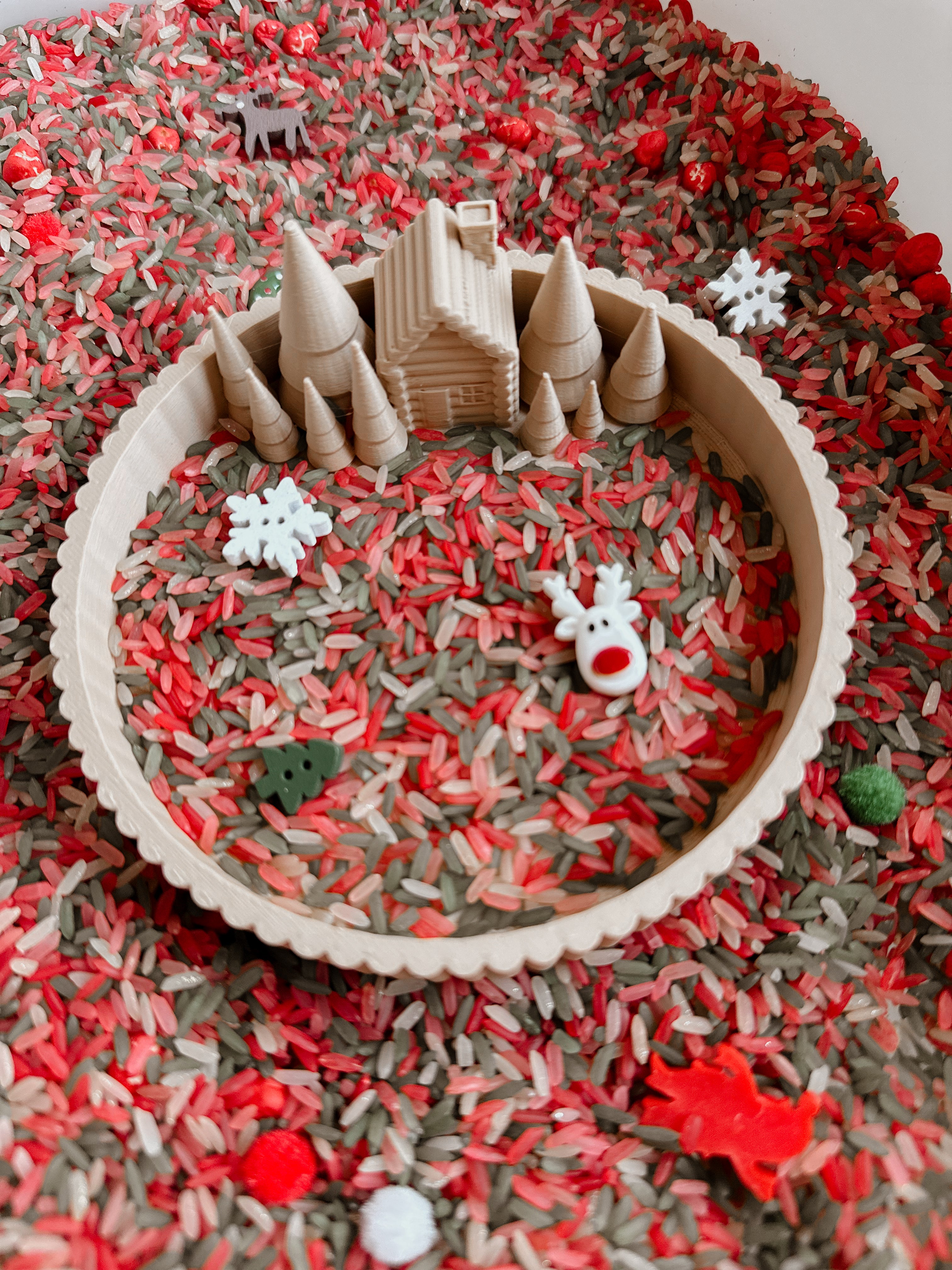 🎄 Speeltray kerst: PLA 🎄