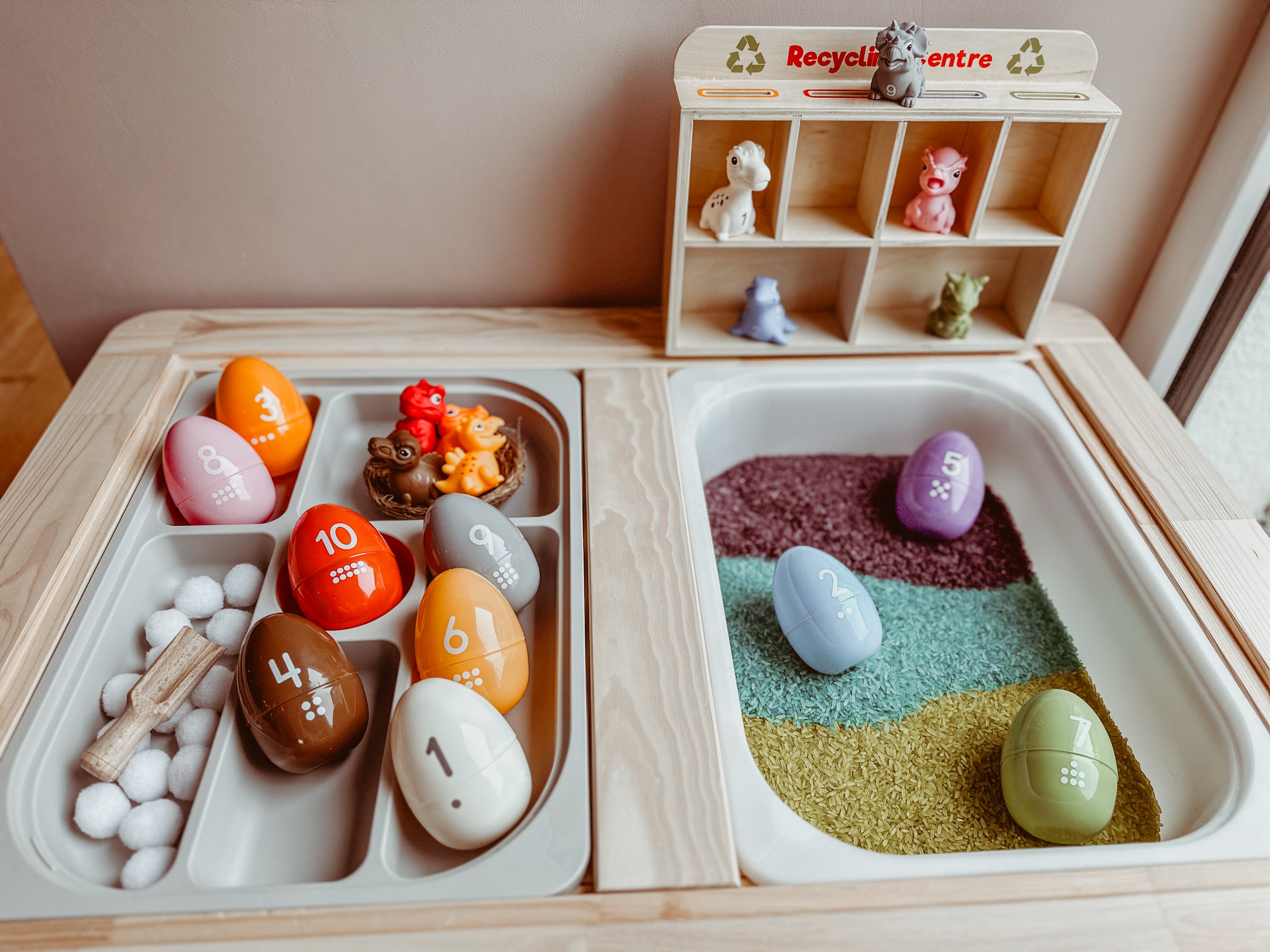 🦖 Mini dino sensory box 🦖