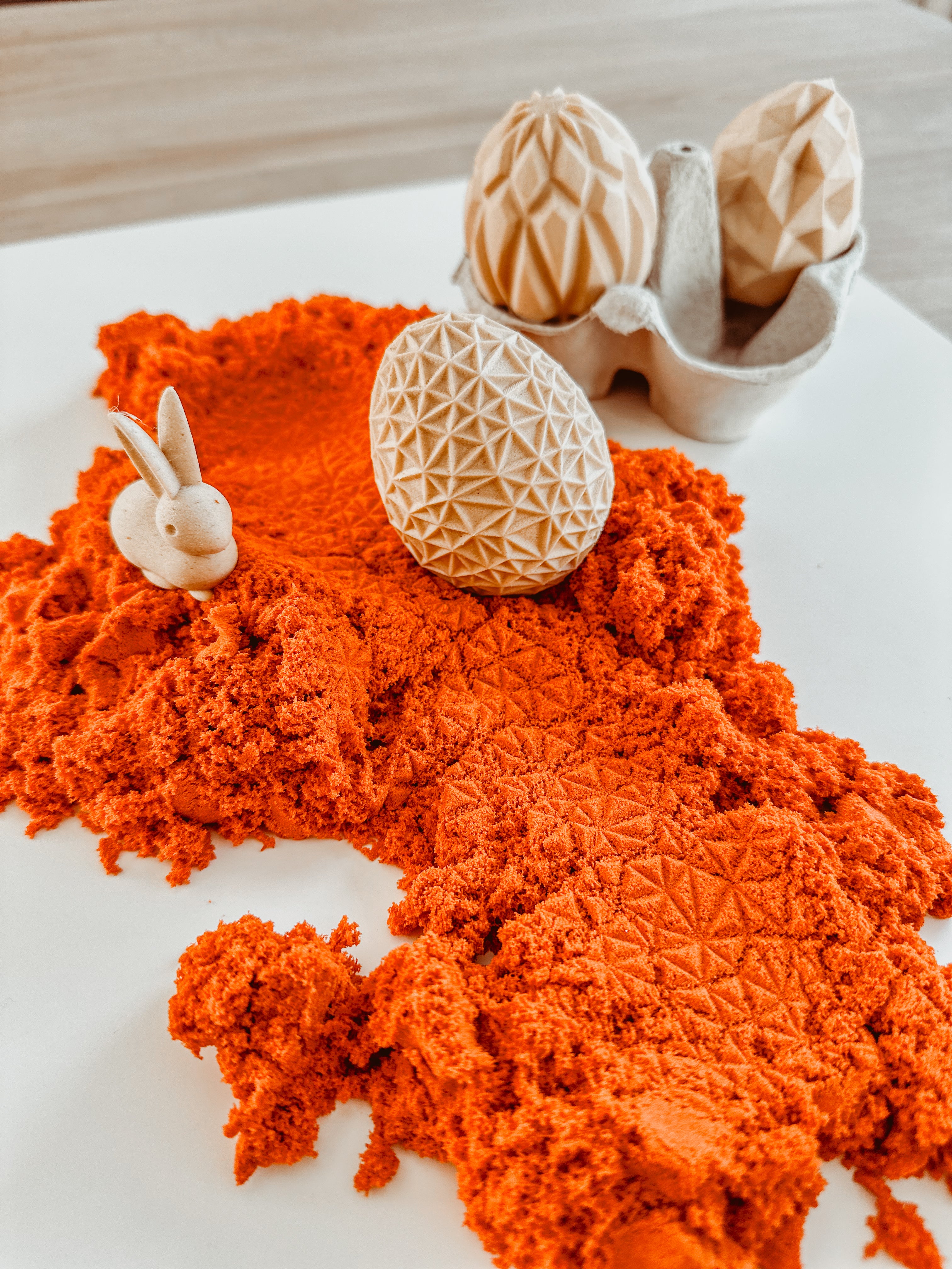 🐣 Paasset met kinetisch zand 🐣