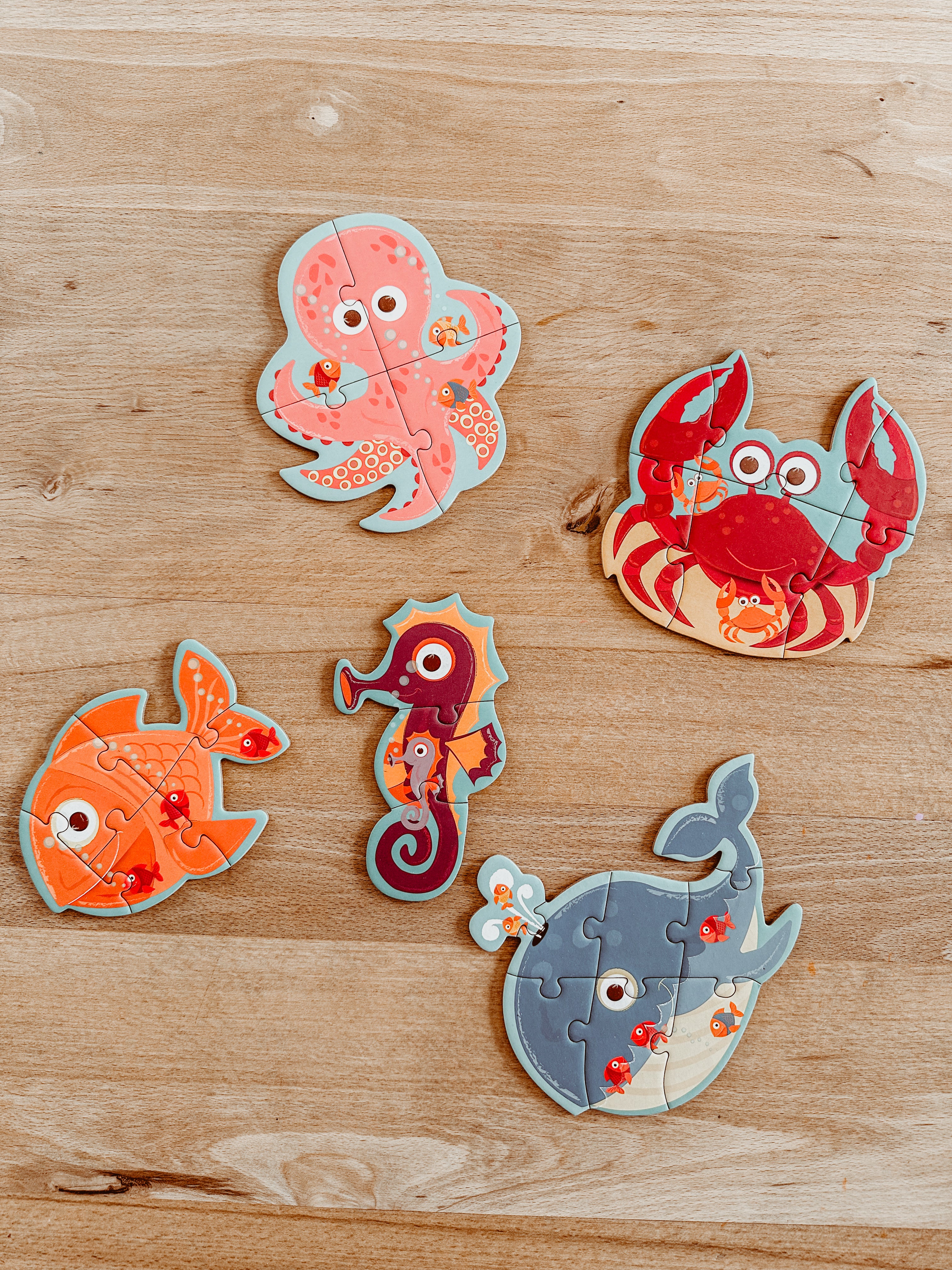 Beginnerspuzzel - Oceaan 🐙