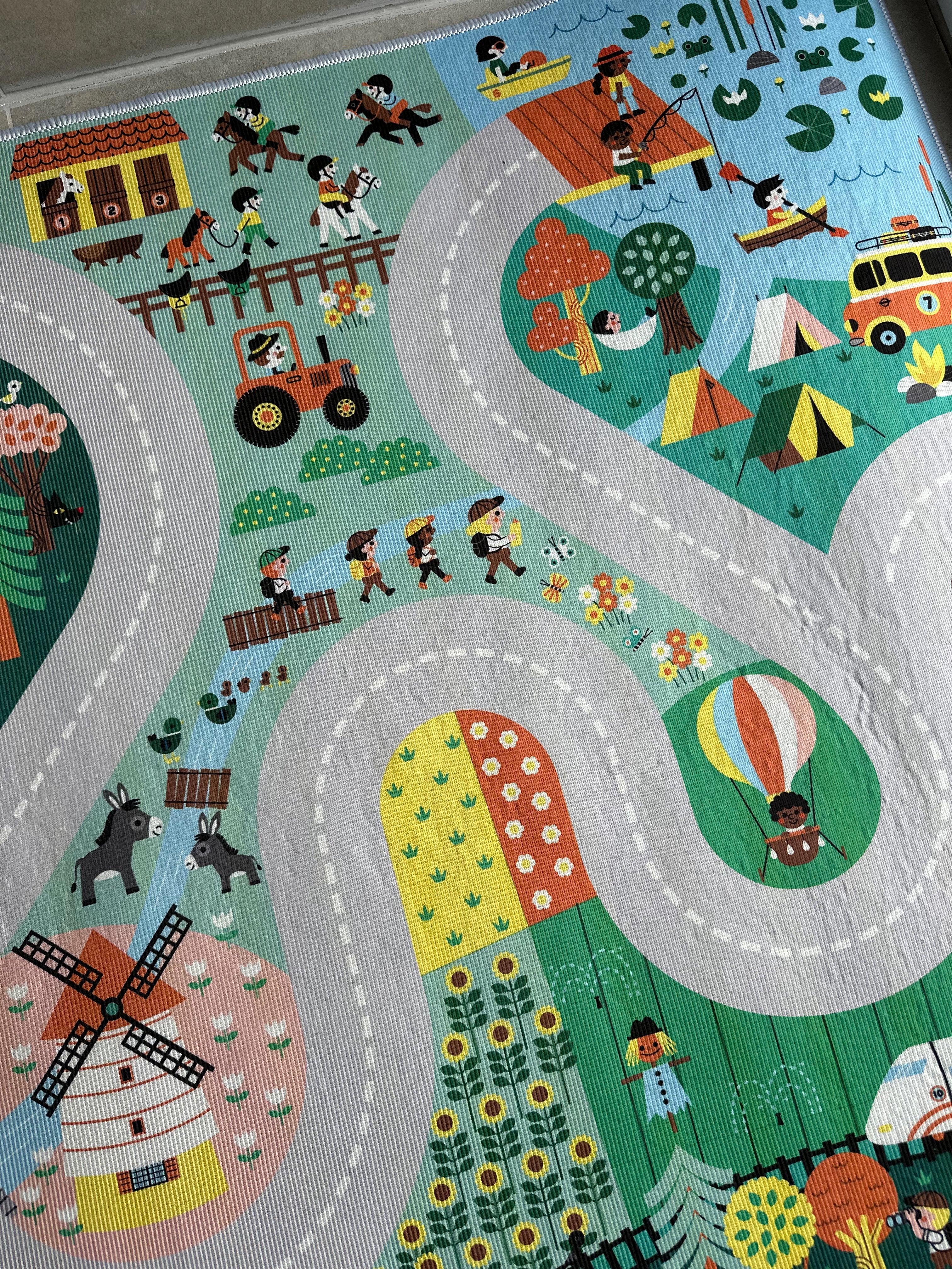 Janod • cross roads • speelmat 🚗