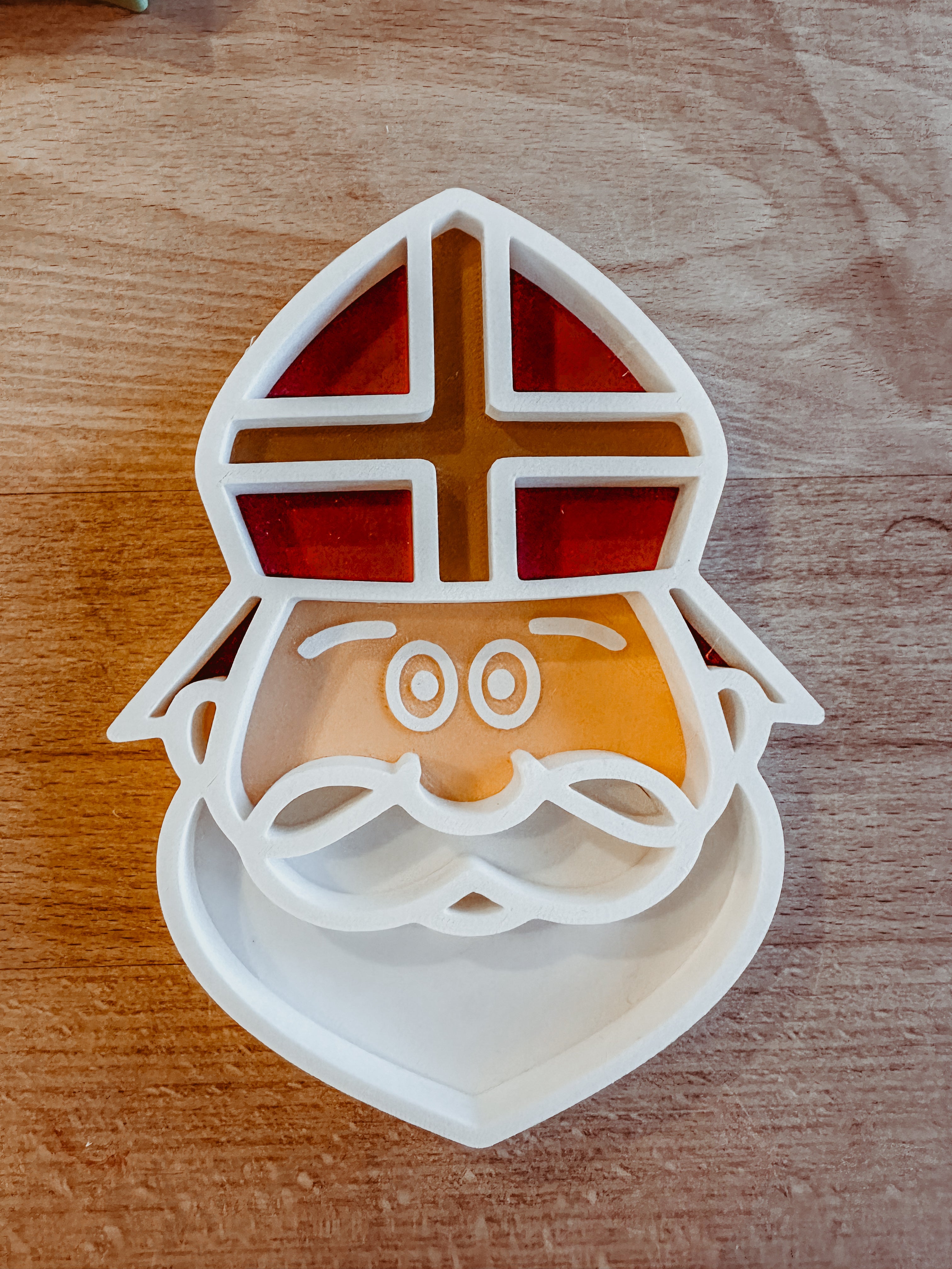 Vulvorm Sint: thema Sinterklaas 🔴🟡