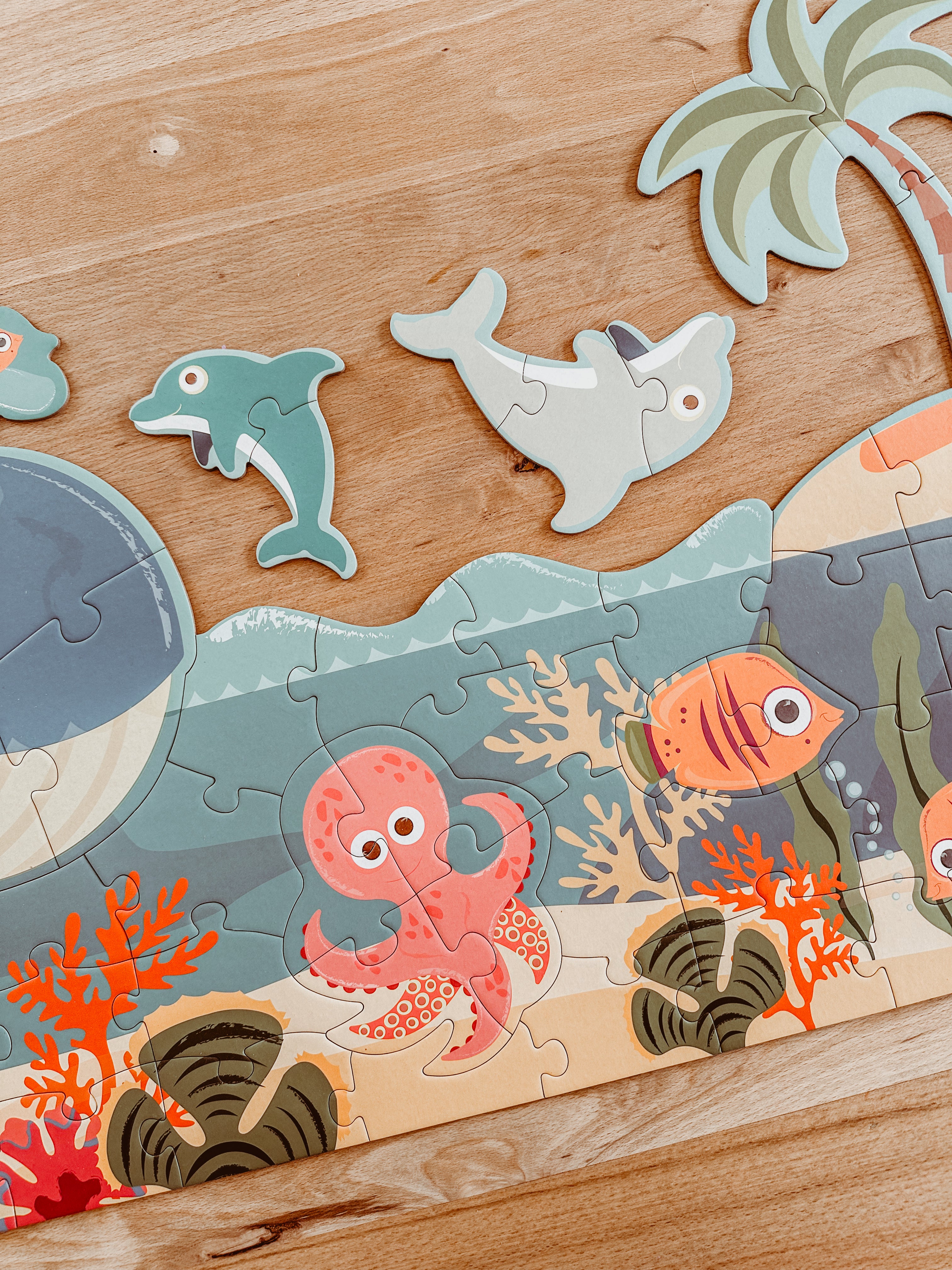 Vloerpuzzel - Oceaan 🐠🪸
