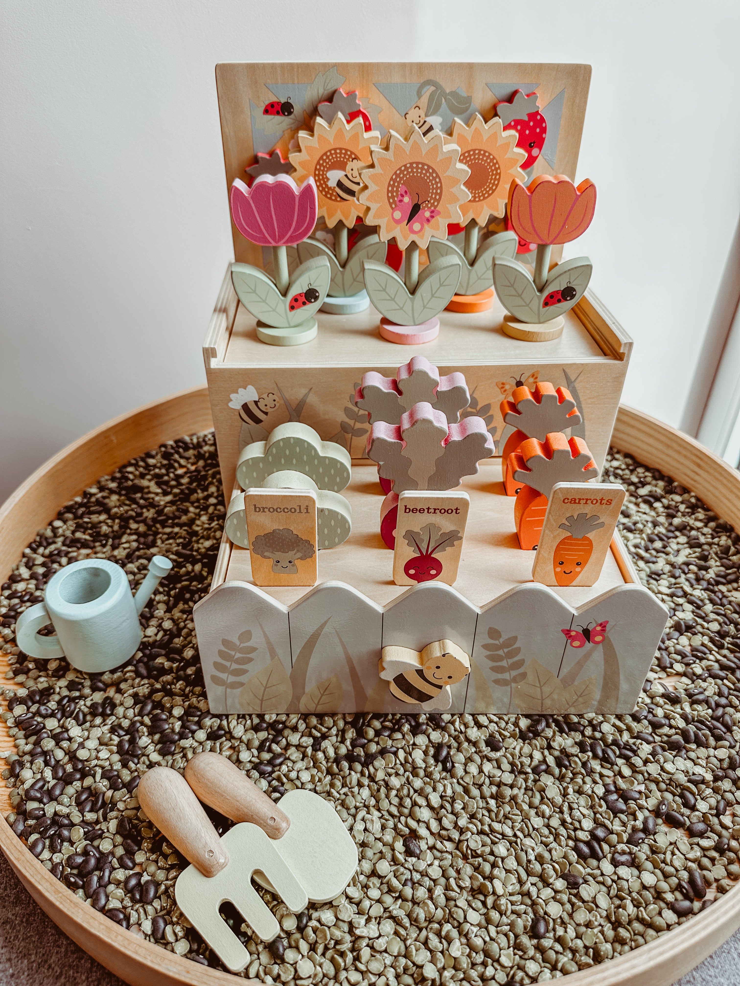 🪴🥕🌷 Houten moestuintje 🌷🥕🪴