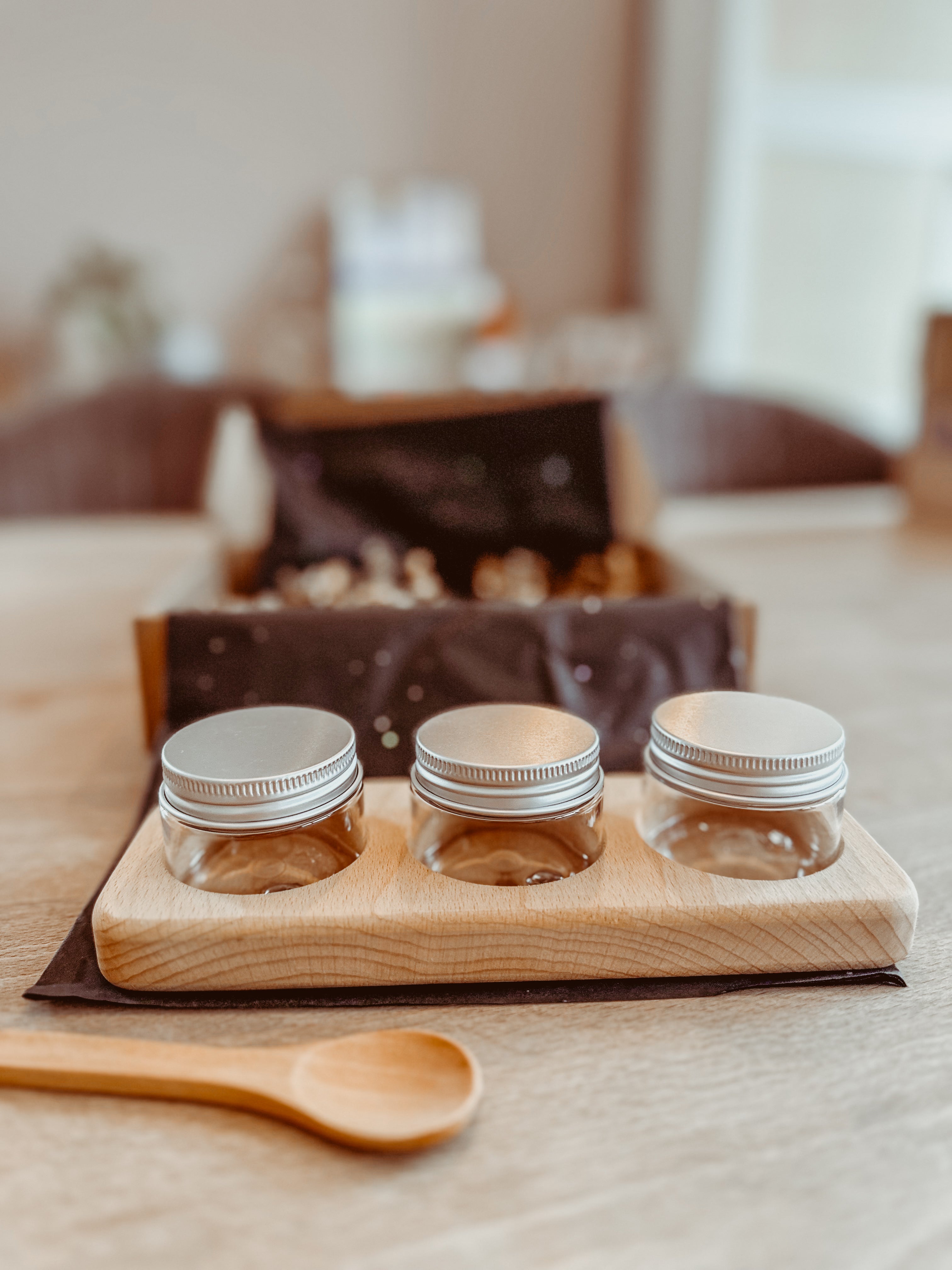 🧪 Potionhouder met 3 potjes🧪