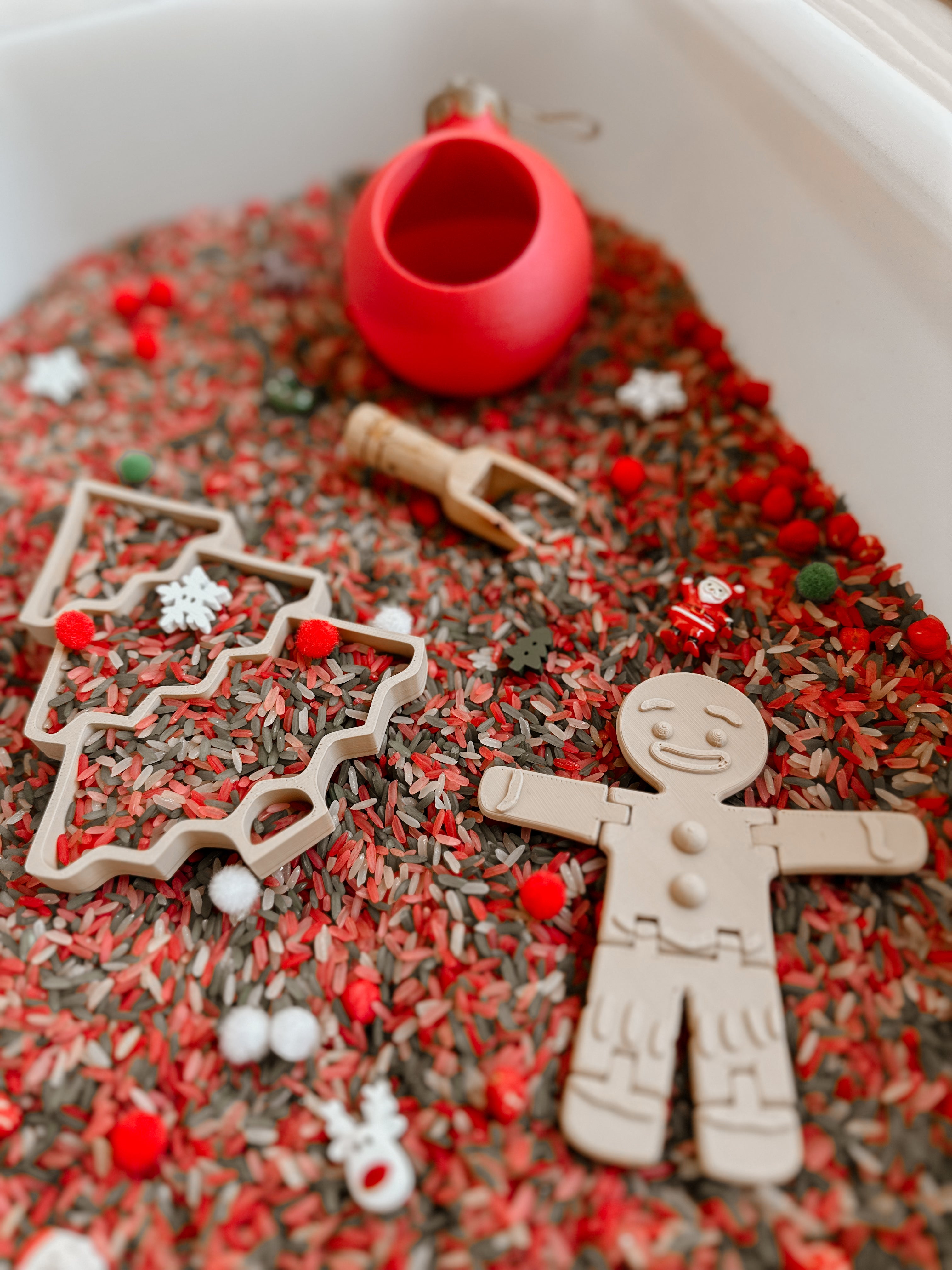 🎄🎁 Kerstbox met vulvormen 🎁🎄