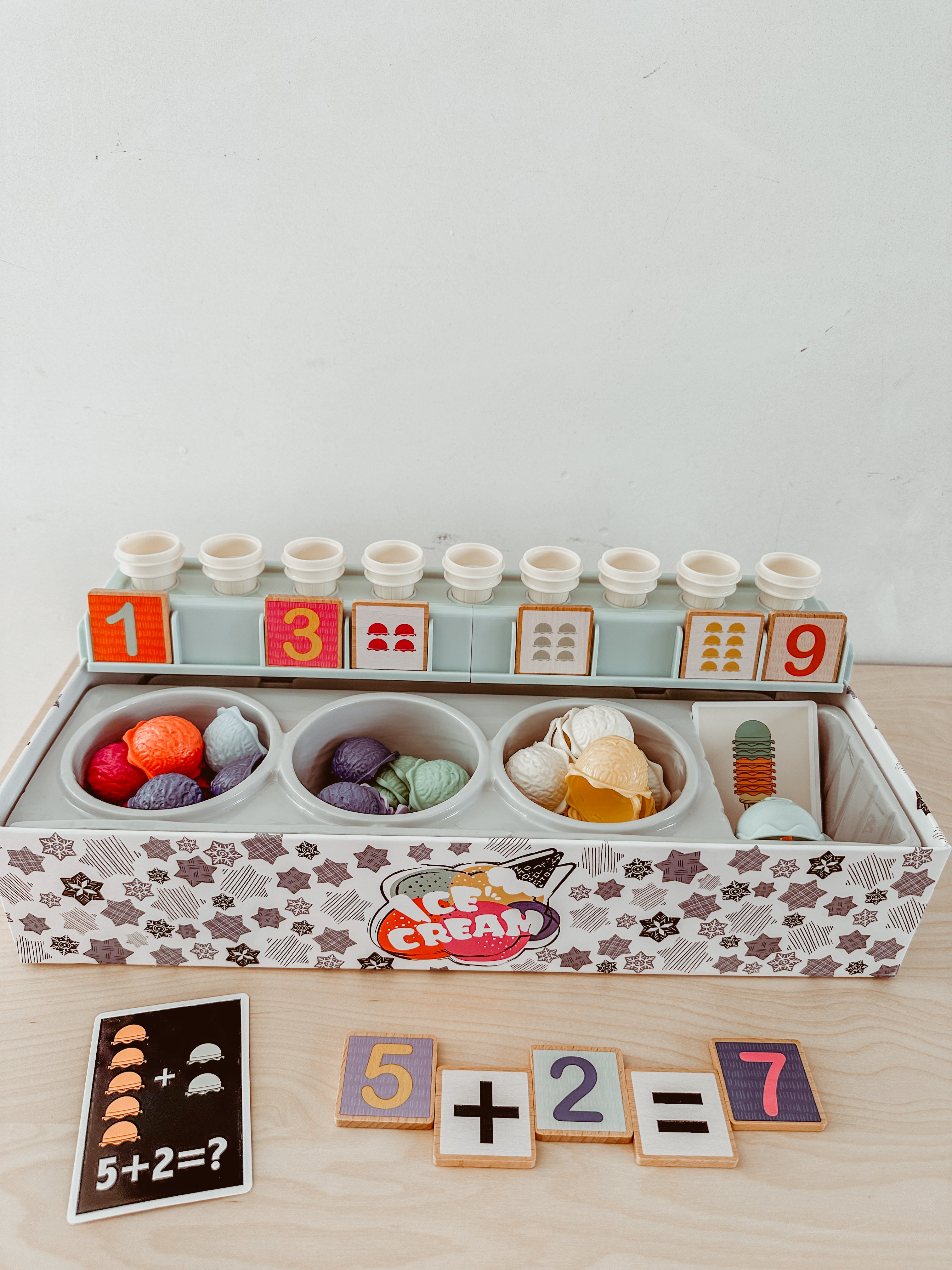 🔢 Ijsjes 🍦 leren tellen 🔢