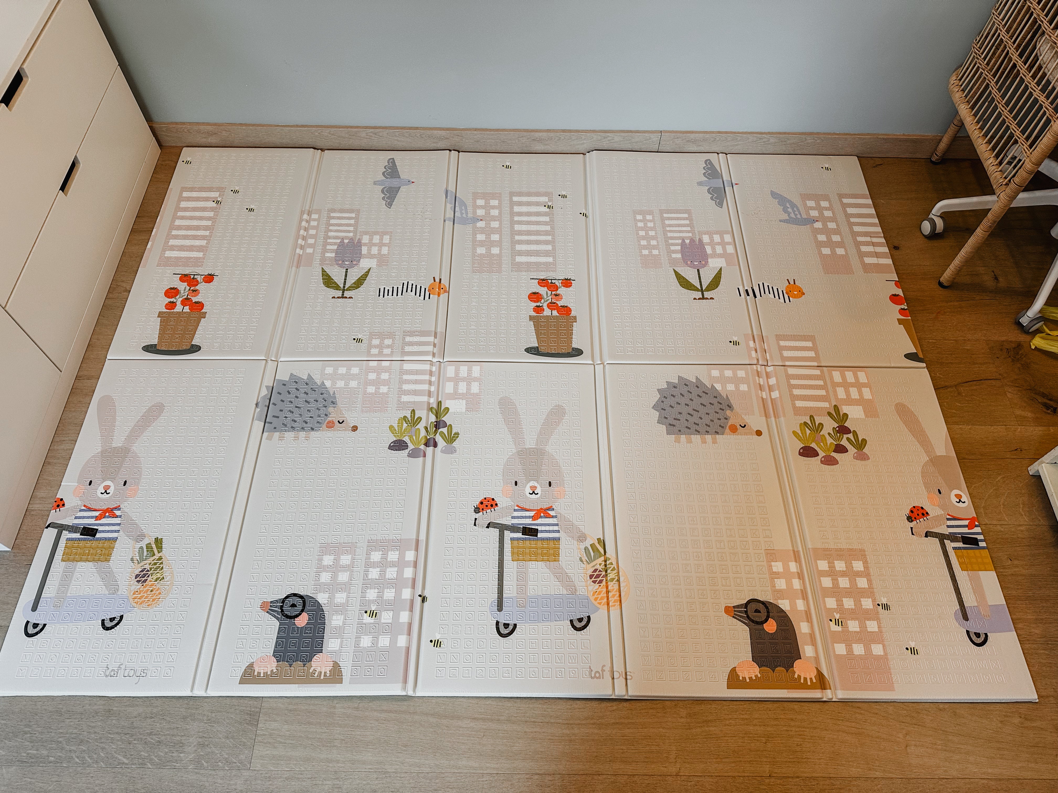 🐰 Speelmat: urban garden 🐰