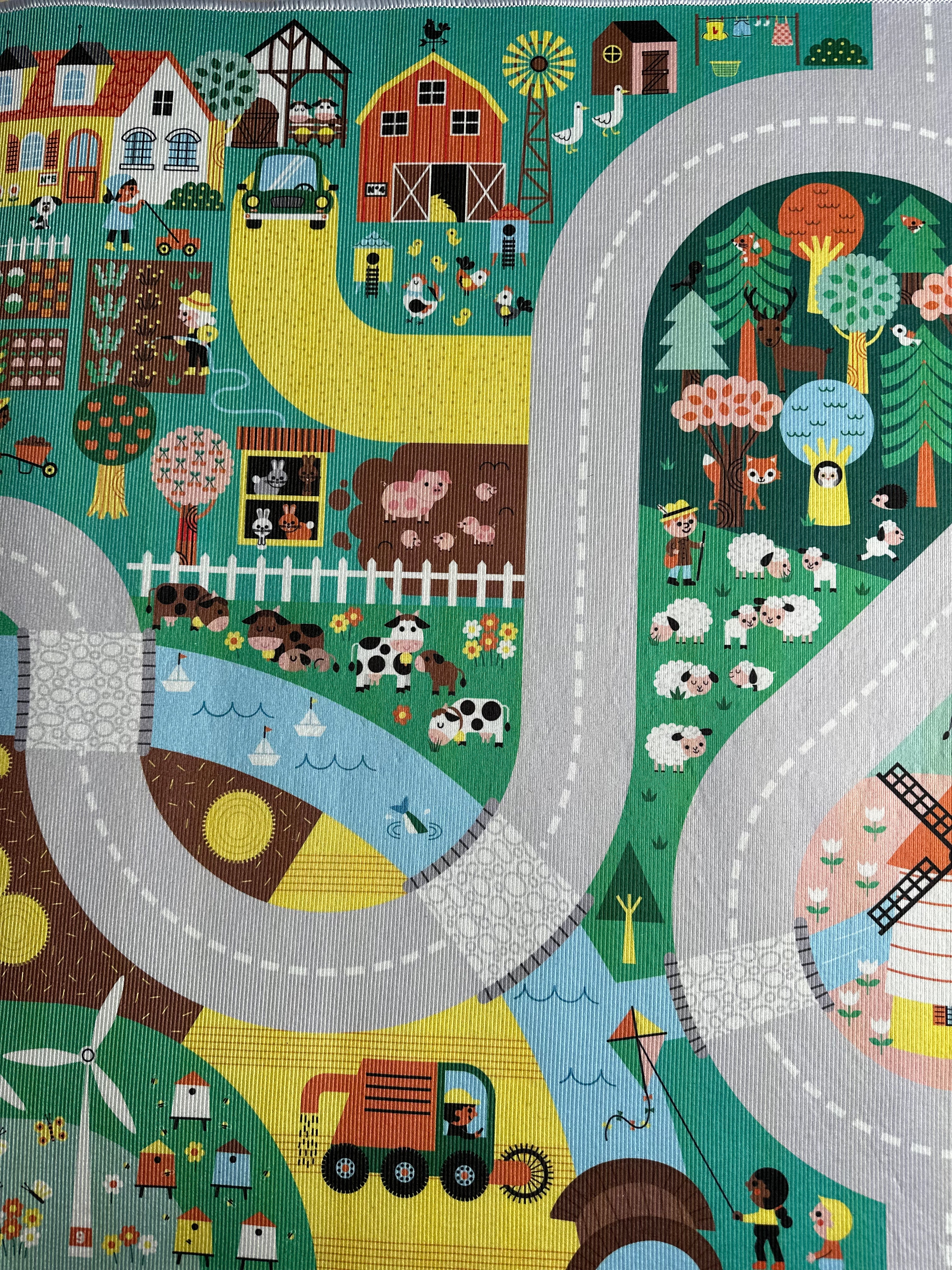 Janod • cross roads • speelmat 🚗