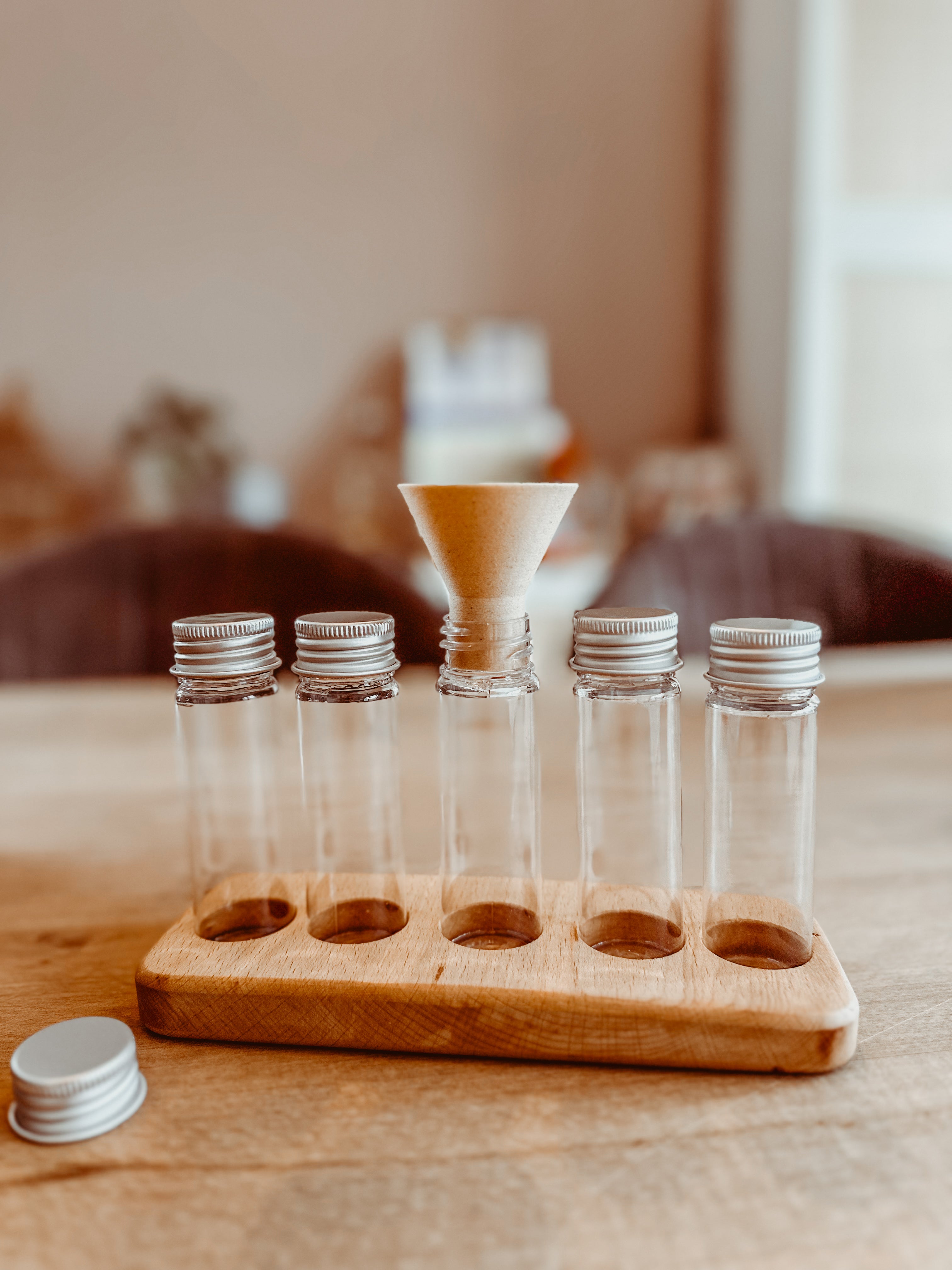 🧪 Potionhouder met 5 flesjes 🧪