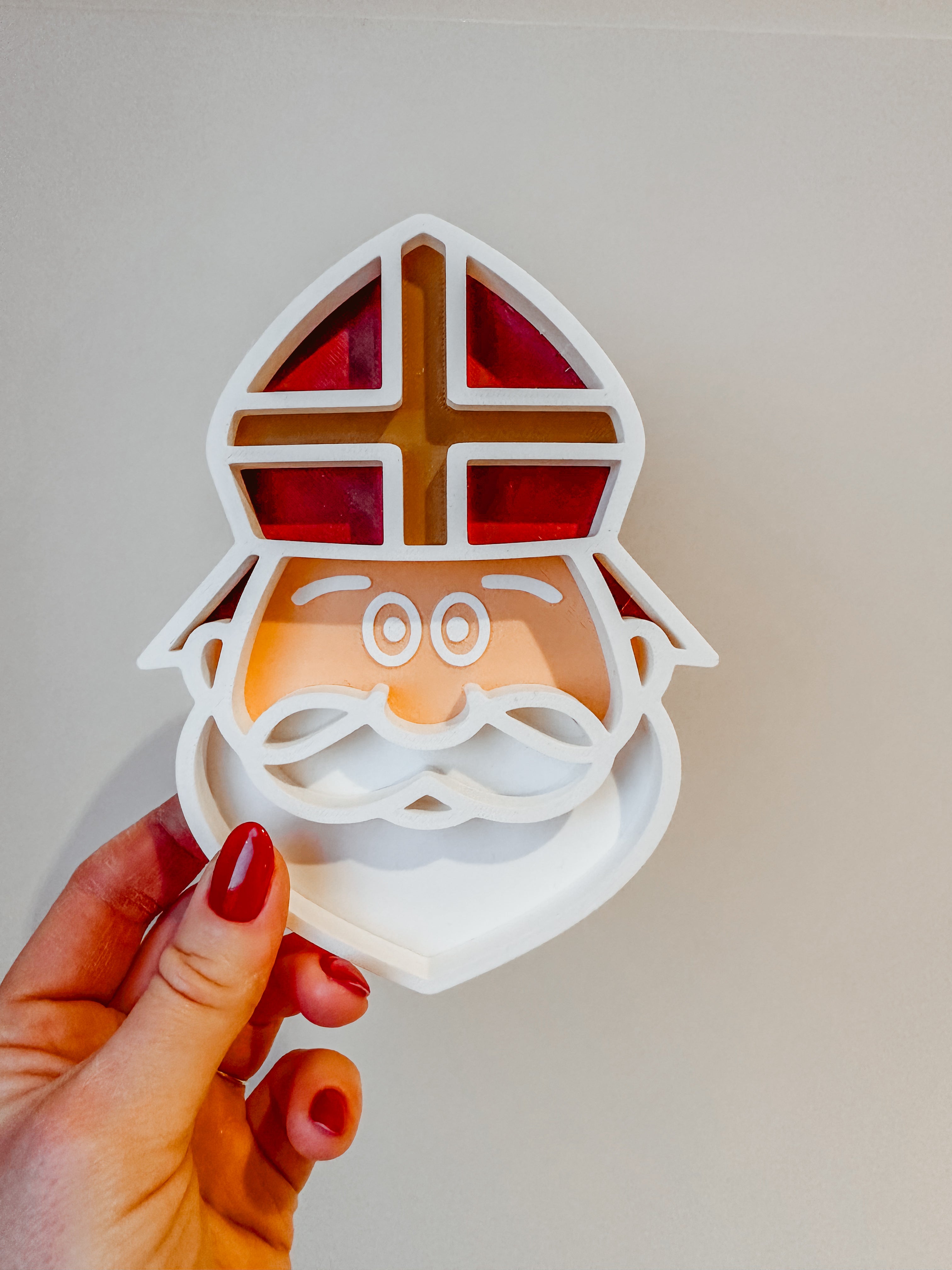 Vulvorm Sint: thema Sinterklaas 🔴🟡