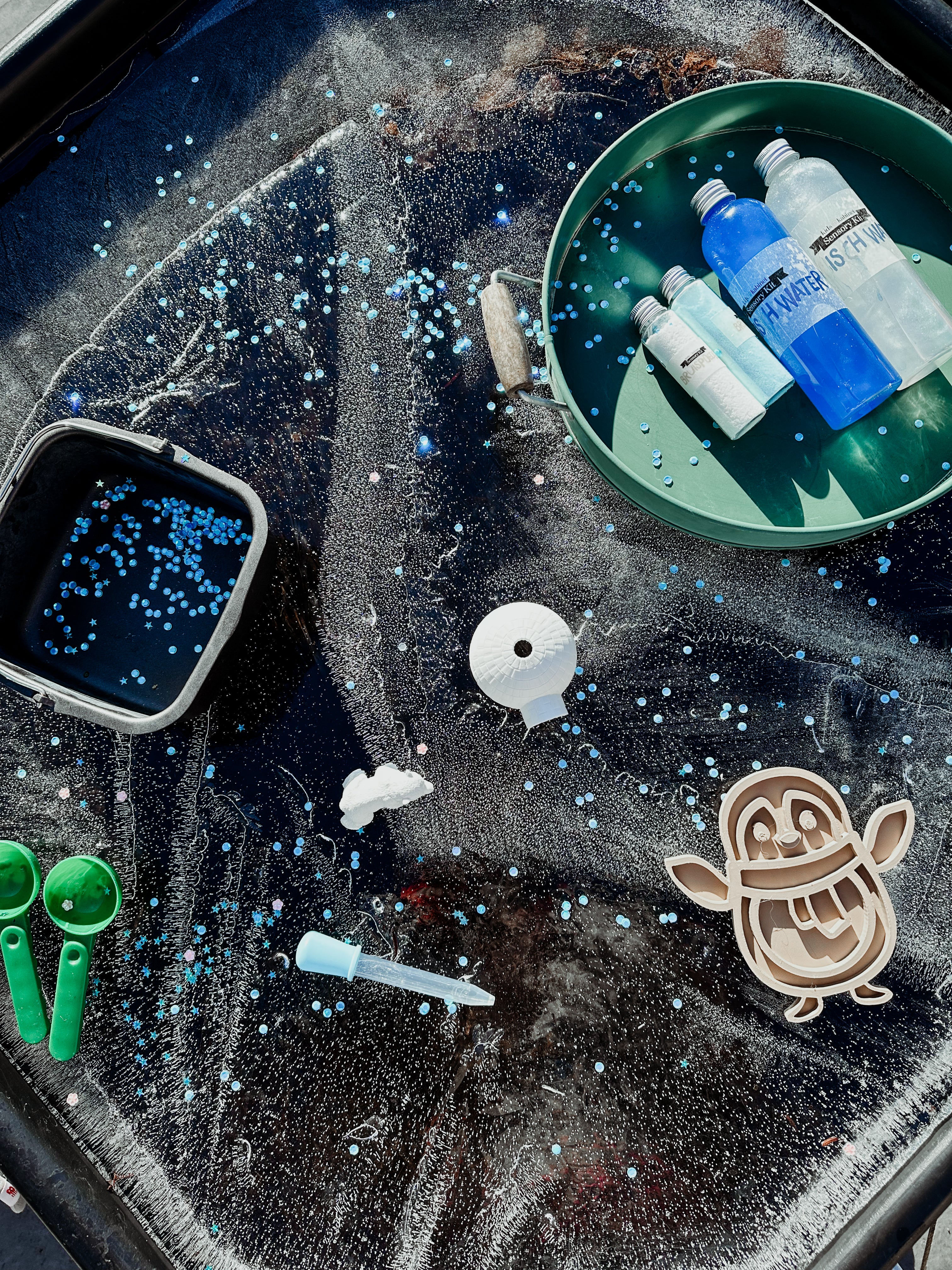 ❄️🐻‍❄️ Sensory play kit: Poolpioniers 🐻‍❄️❄️