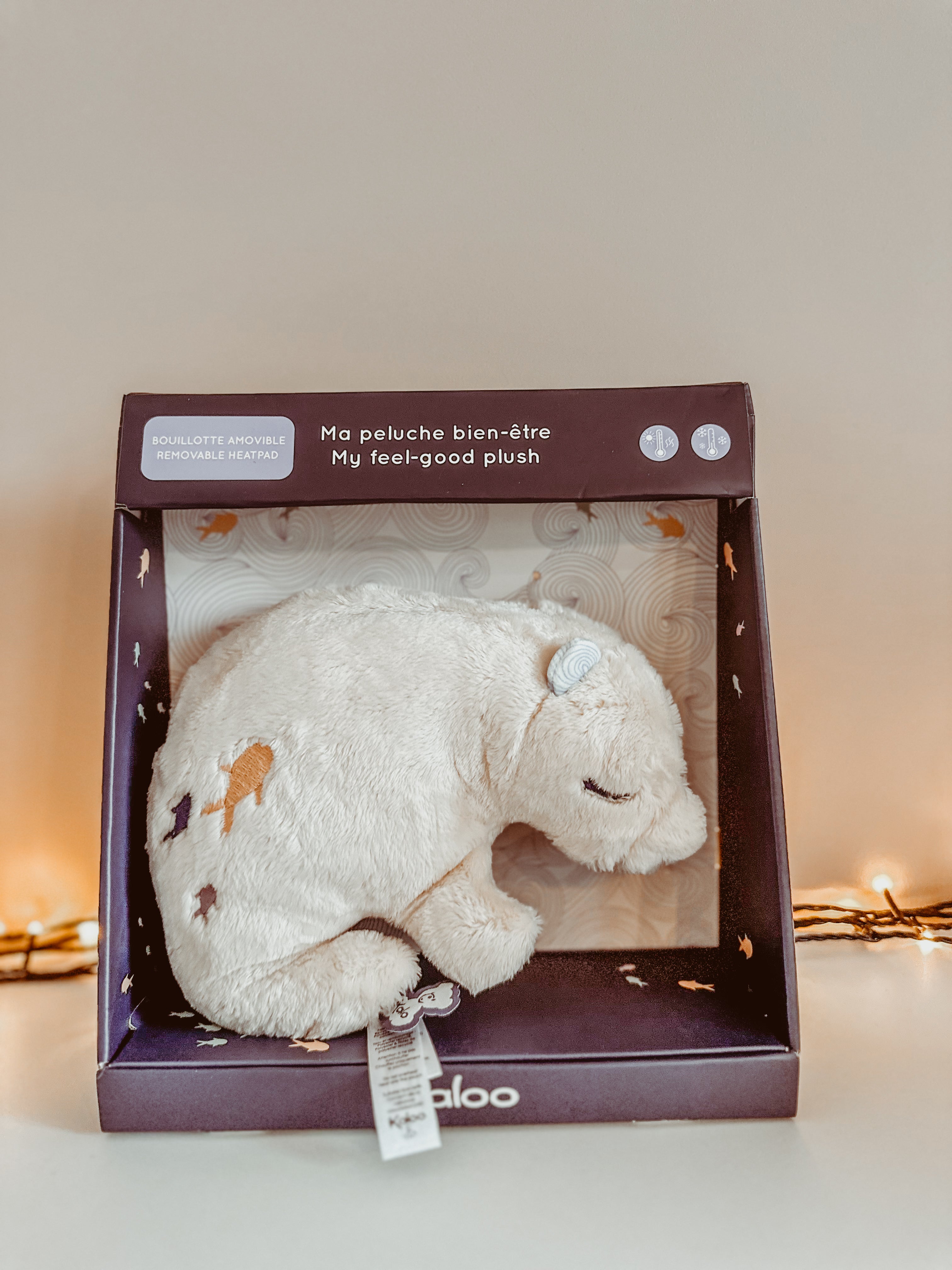 Kaloo • warmte/koude-knuffel • ijsbeer 🐻‍❄️
