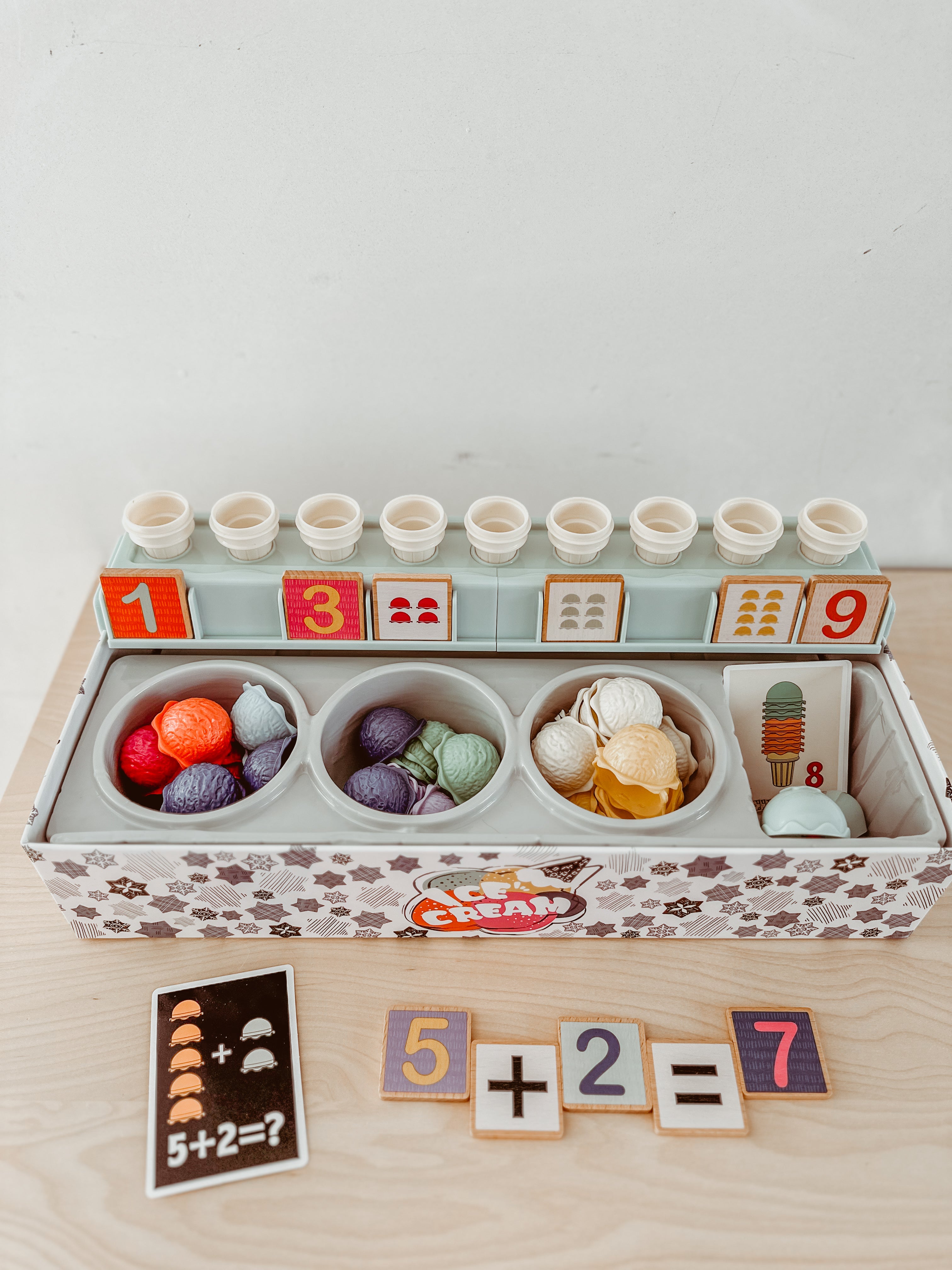 🔢 Ijsjes 🍦 leren tellen 🔢