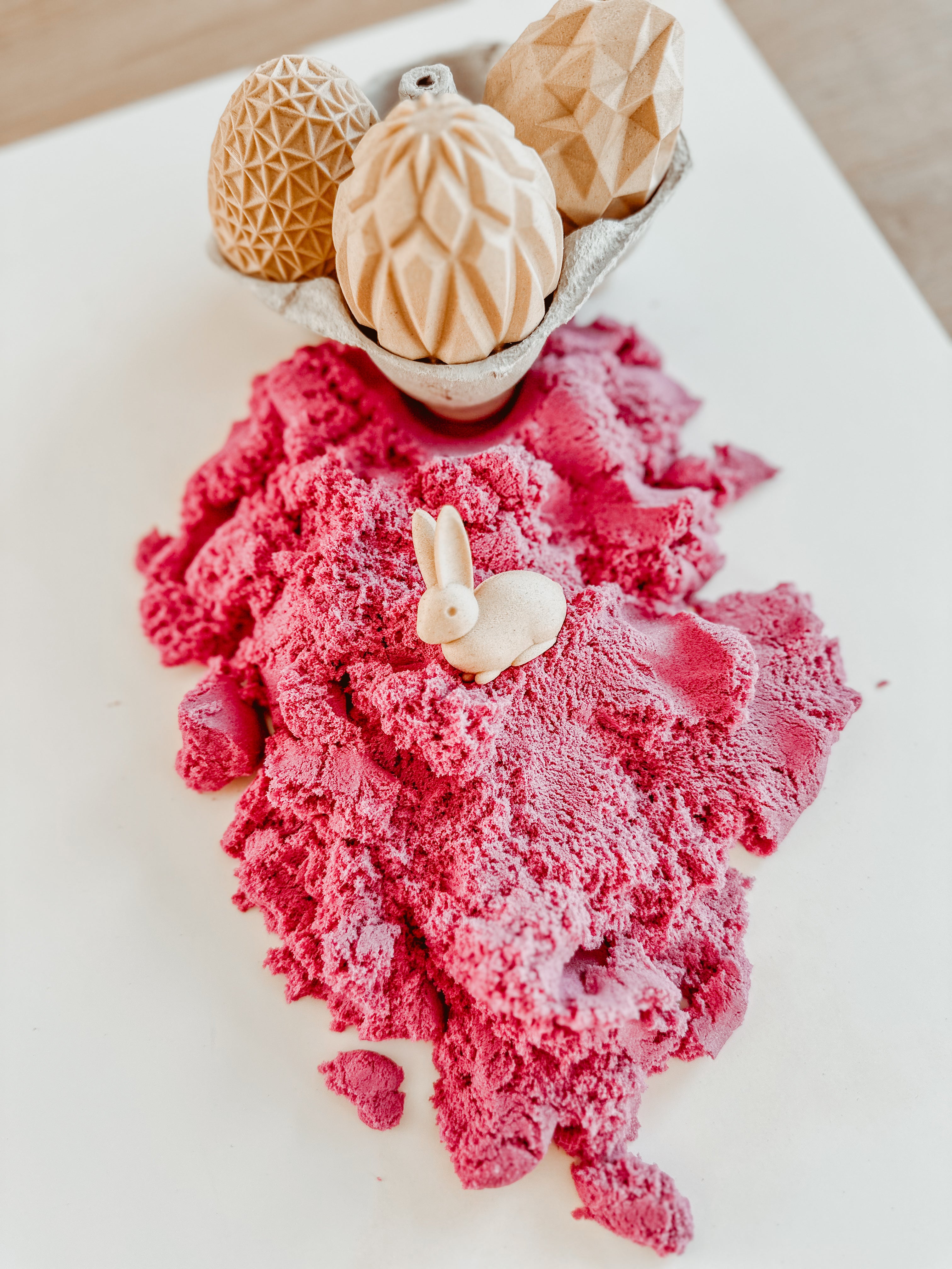 🐣 Paasset met kinetisch zand 🐣