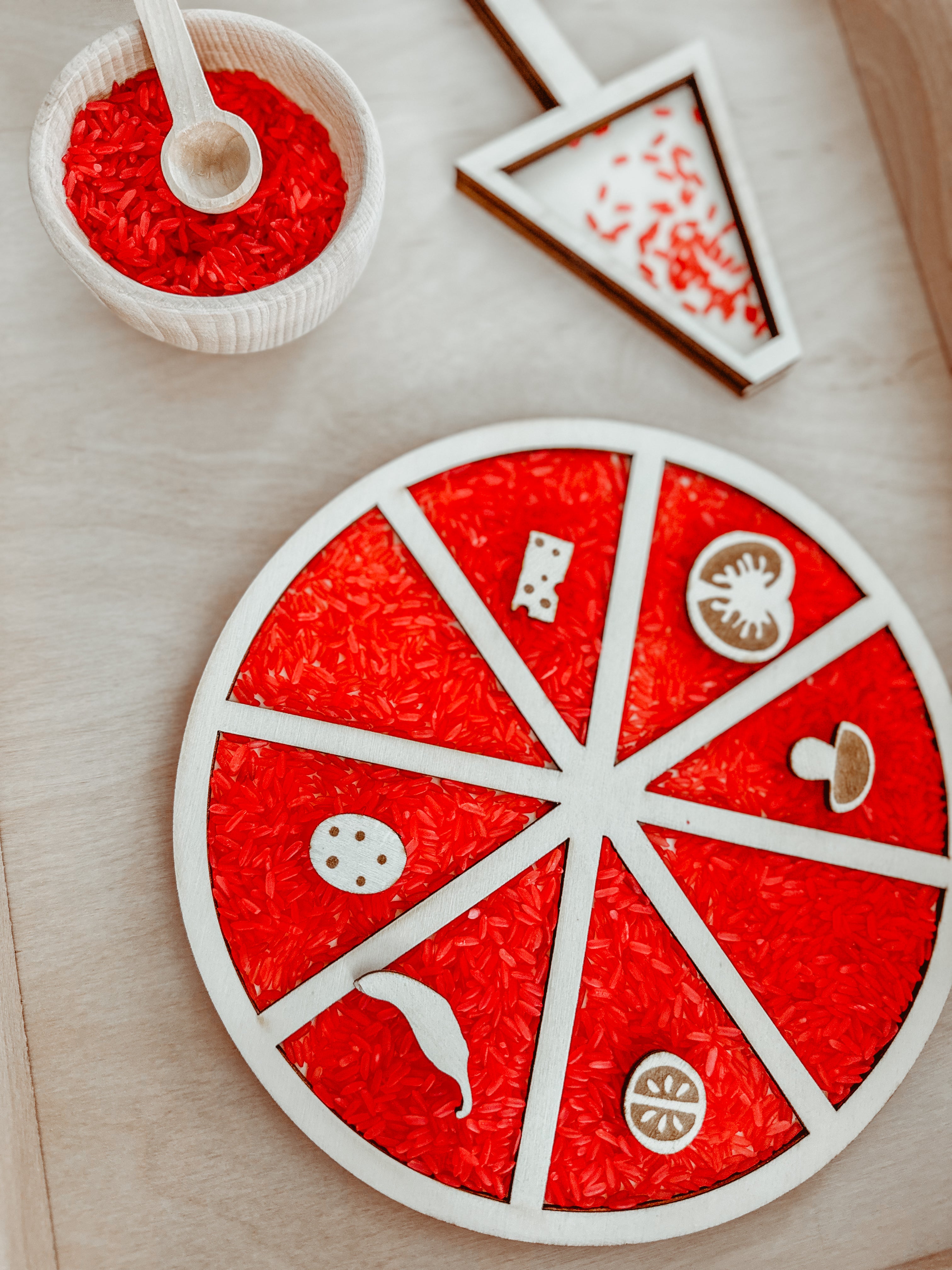 🍕 SENSORY PLAY: PIZZA BABY 🍕