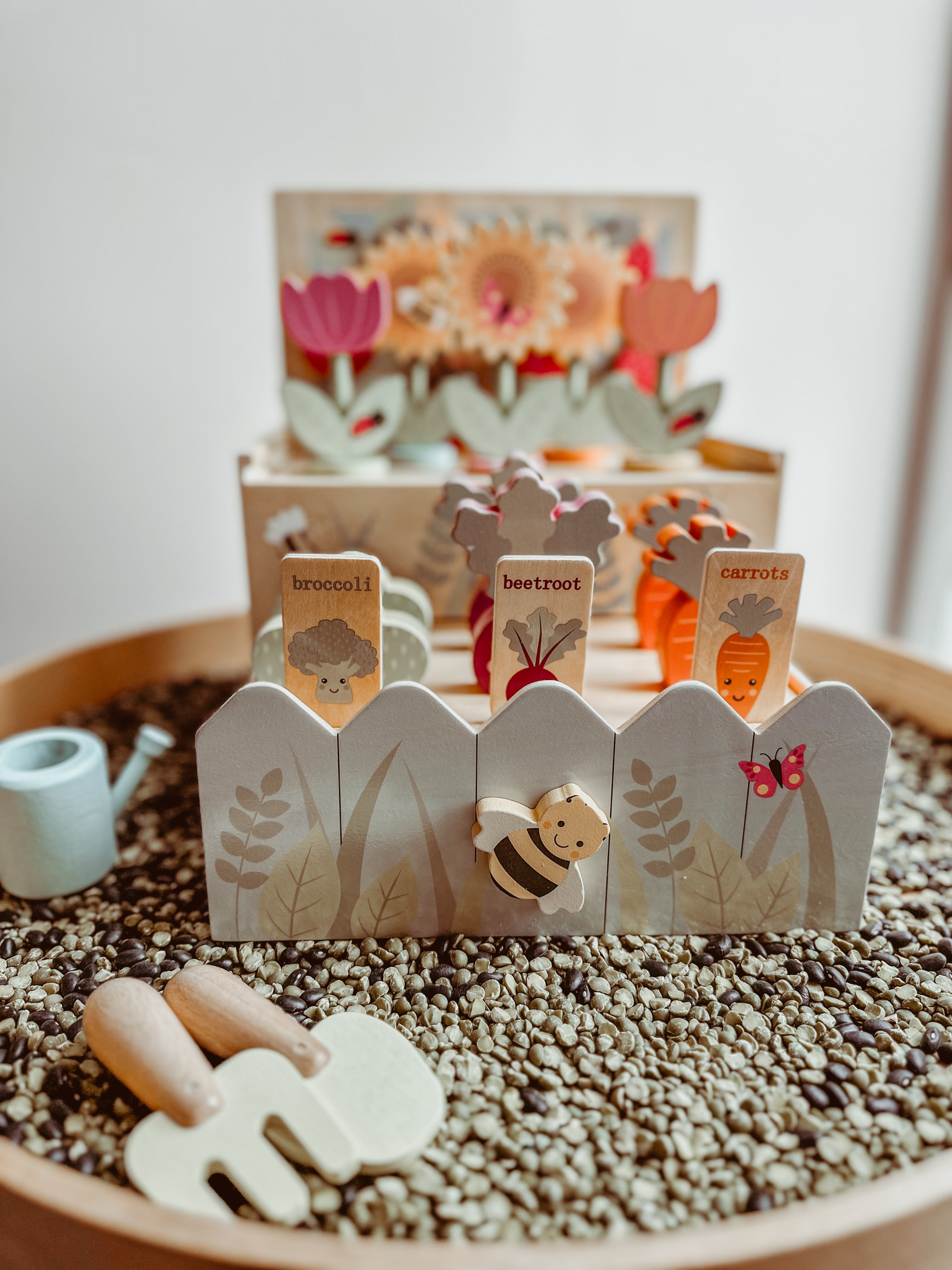 🪴🥕🌷 Houten moestuintje 🌷🥕🪴