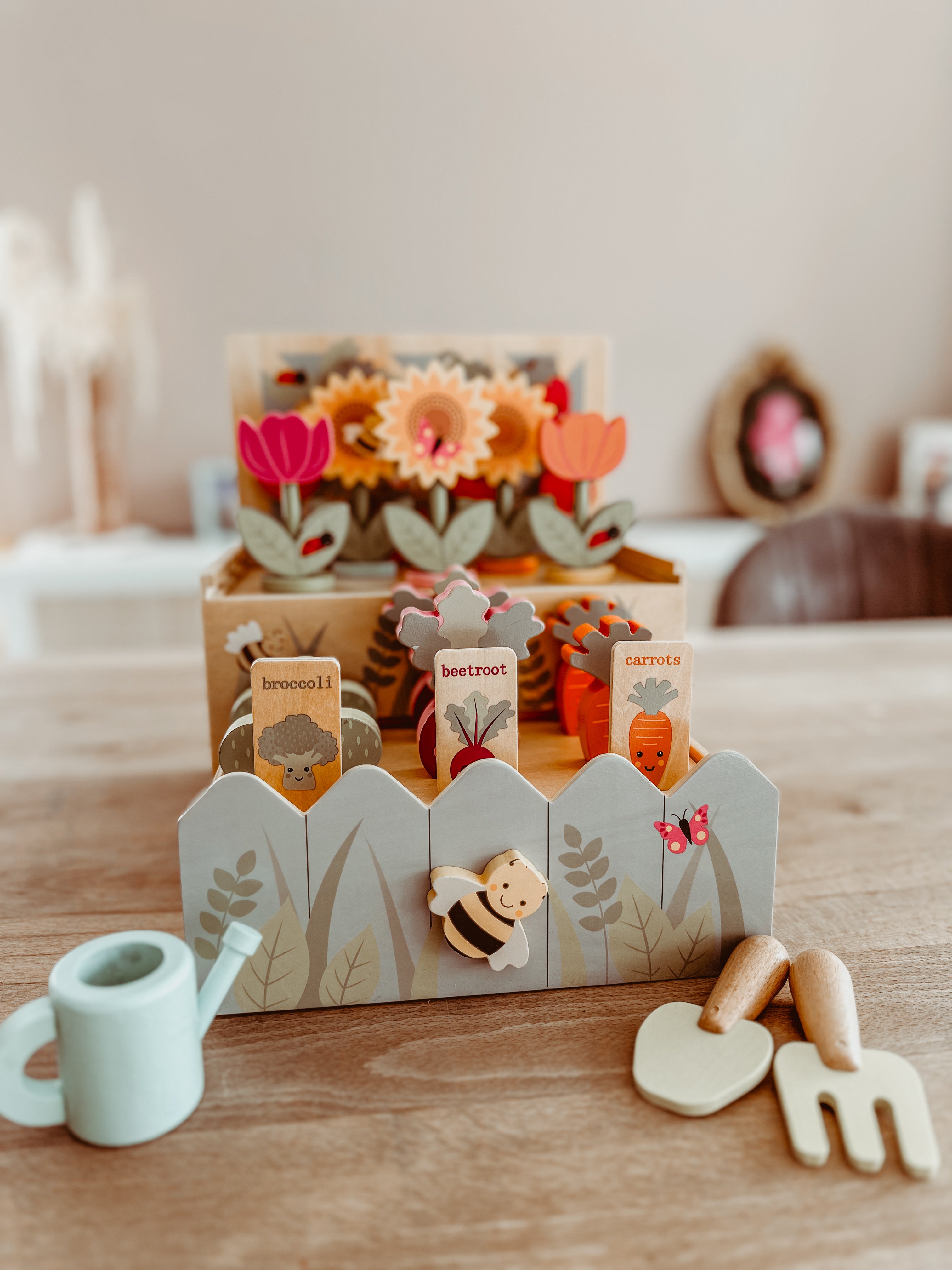 🪴🥕🌷 Houten moestuintje 🌷🥕🪴