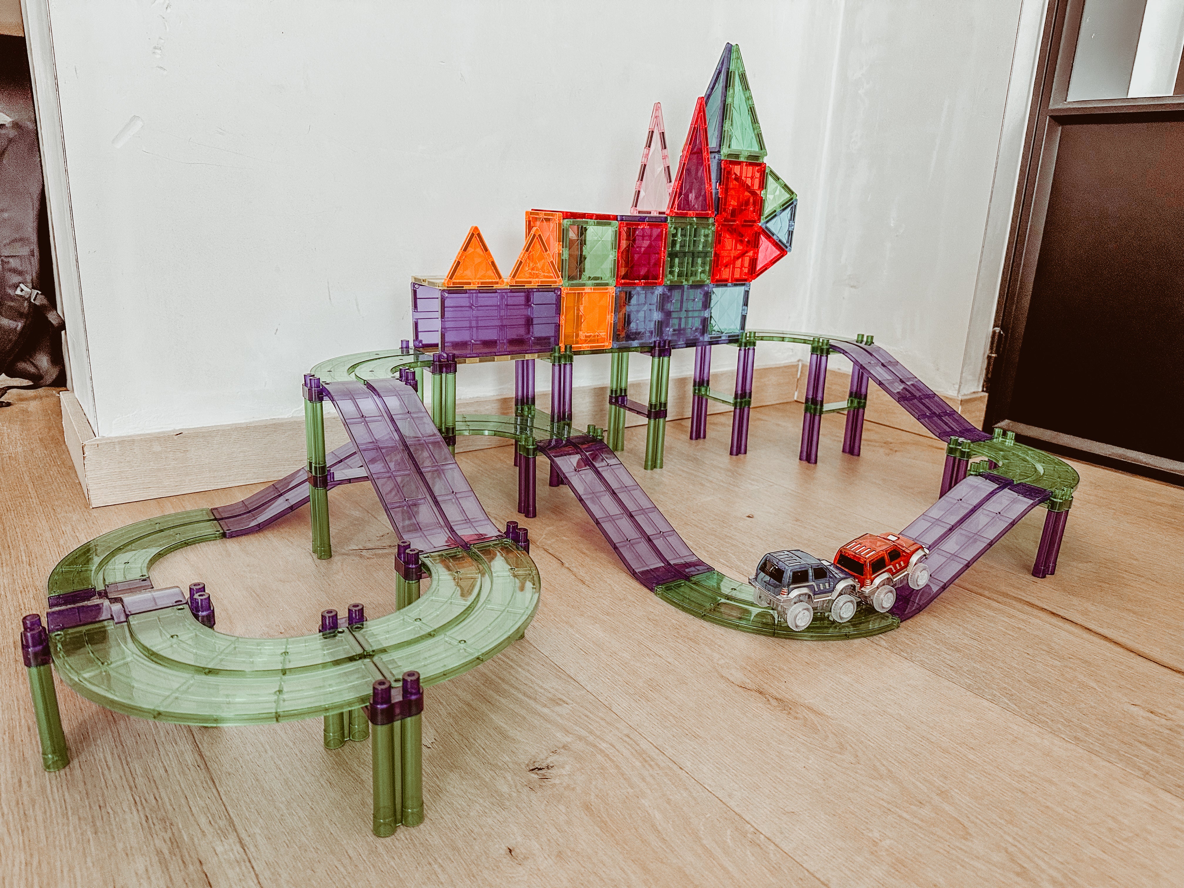 🏁 🏎️ Magneet racebaan 🏎️ 🏁