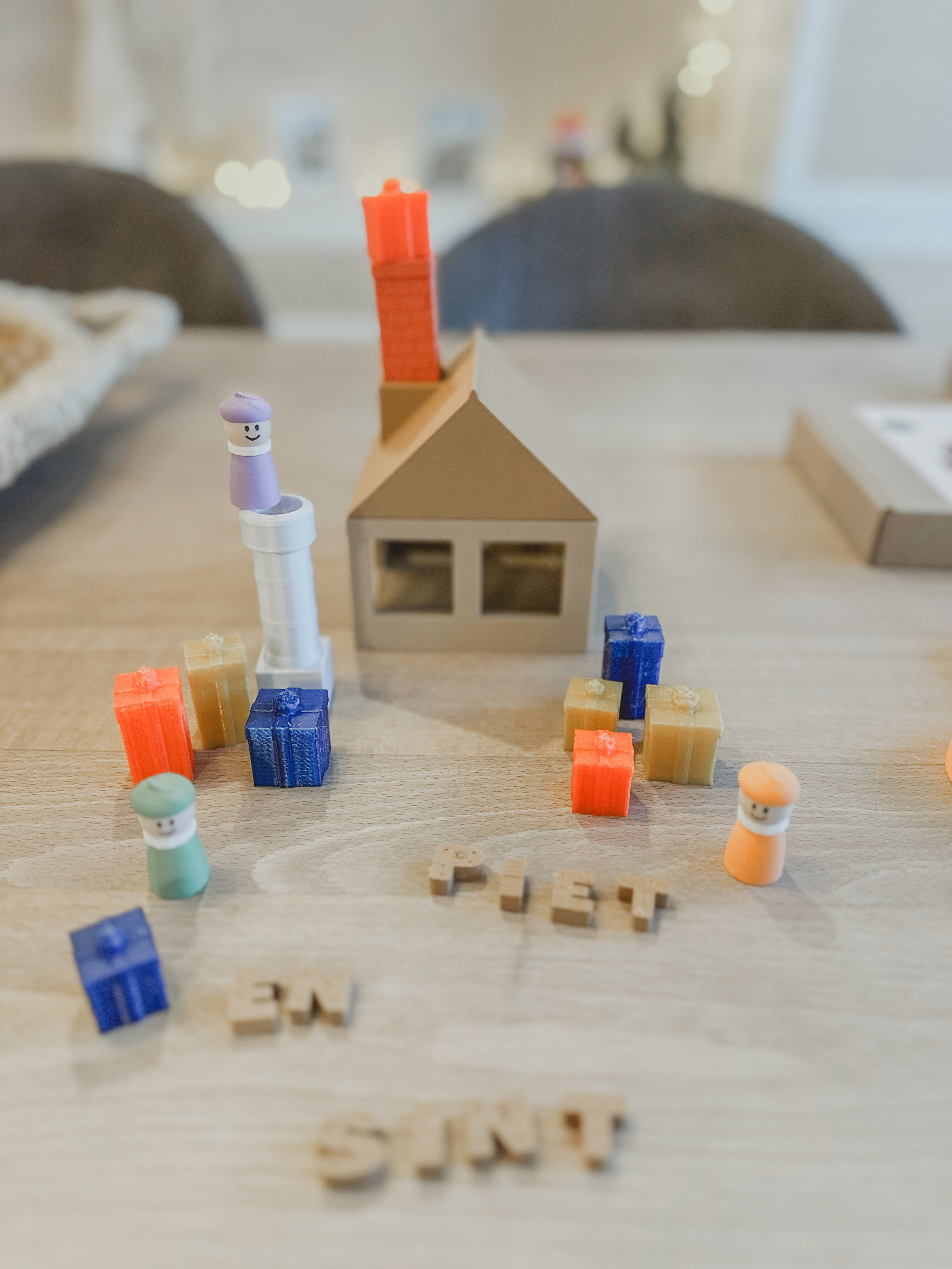 Pakjeshuis + loose parts: thema Sinterklaas ❤️