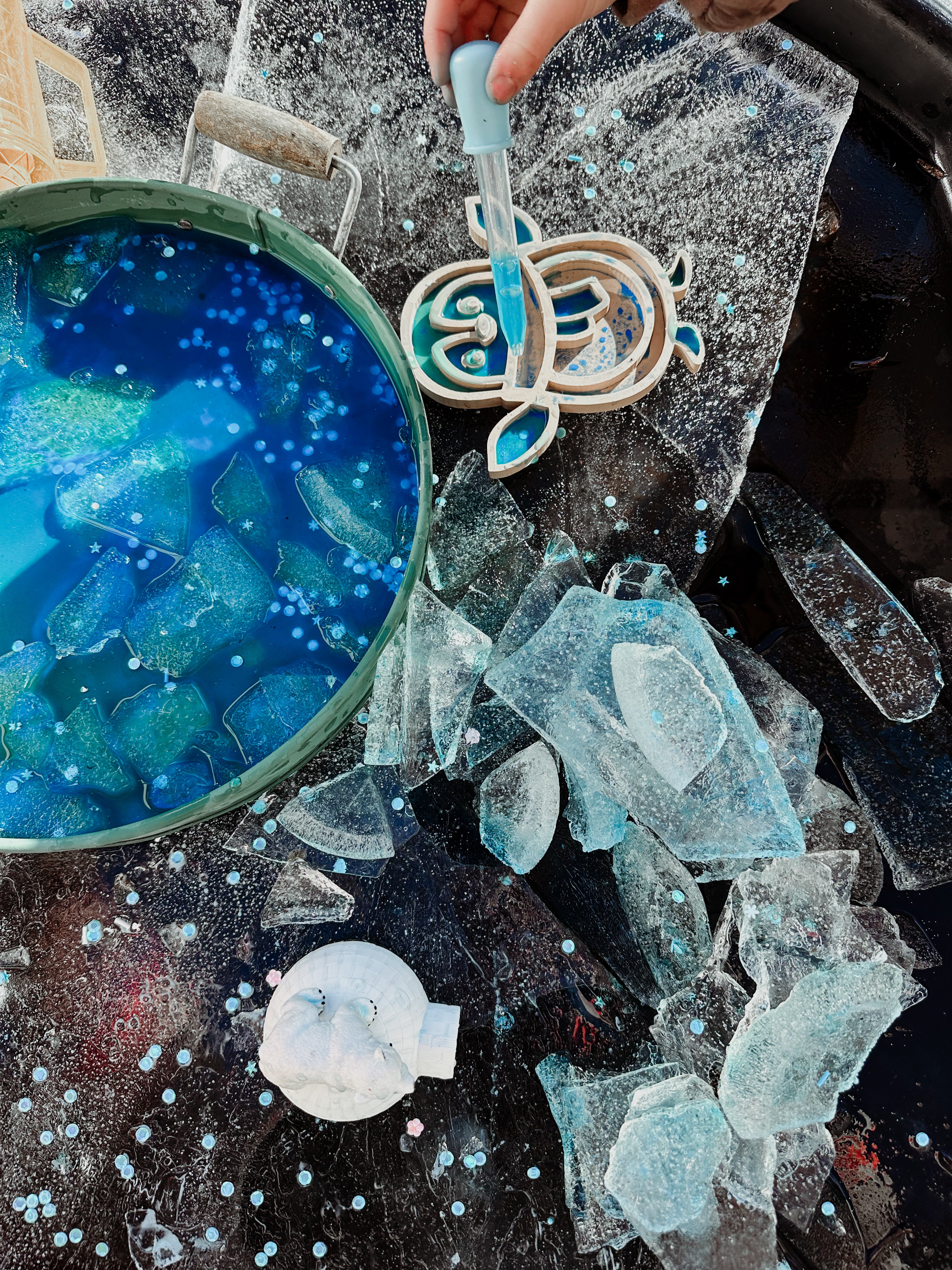 ❄️🐻‍❄️ Sensory play kit: Poolpioniers 🐻‍❄️❄️