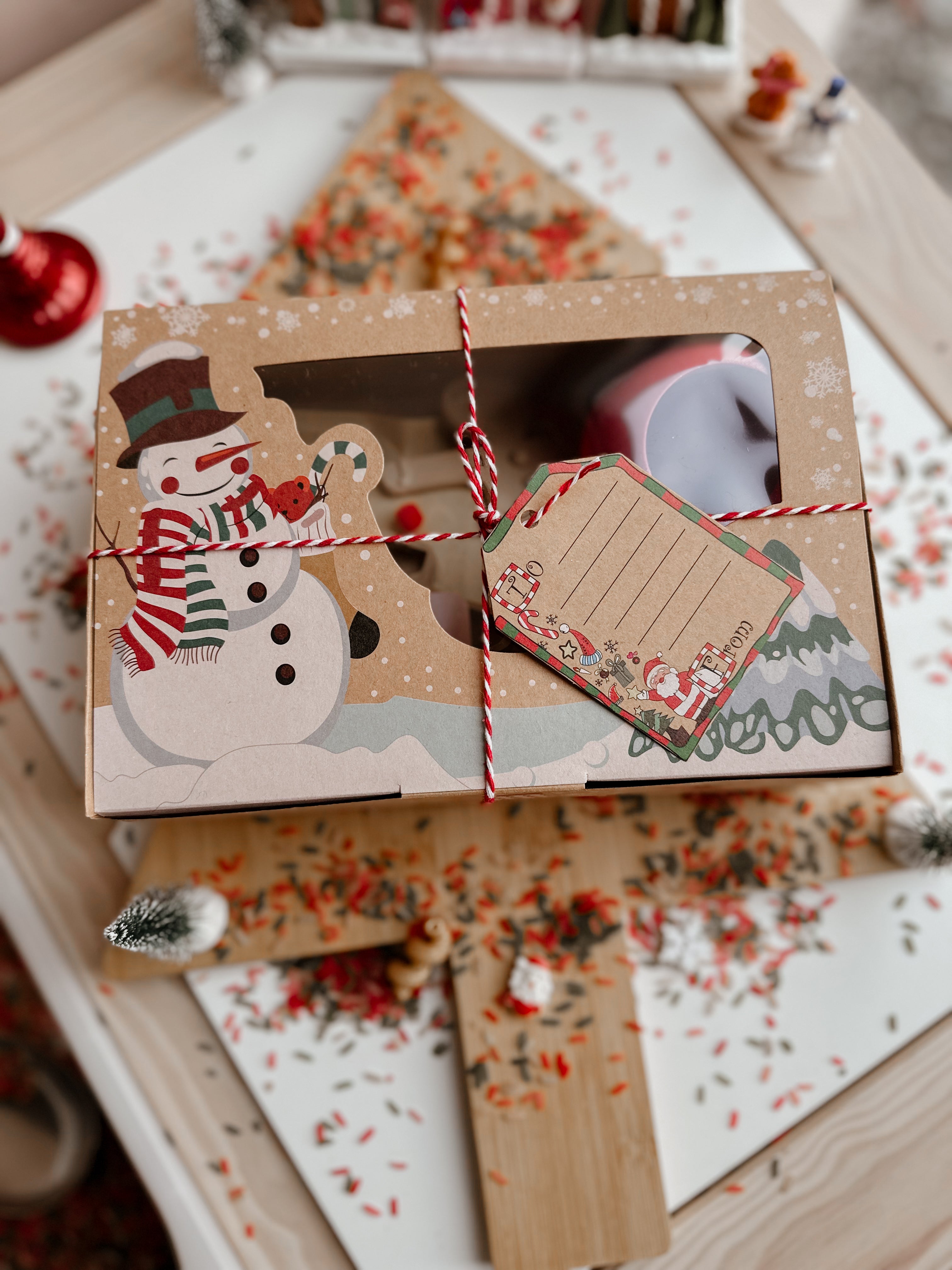 🎄🎁 Kerstbox met vulvormen 🎁🎄
