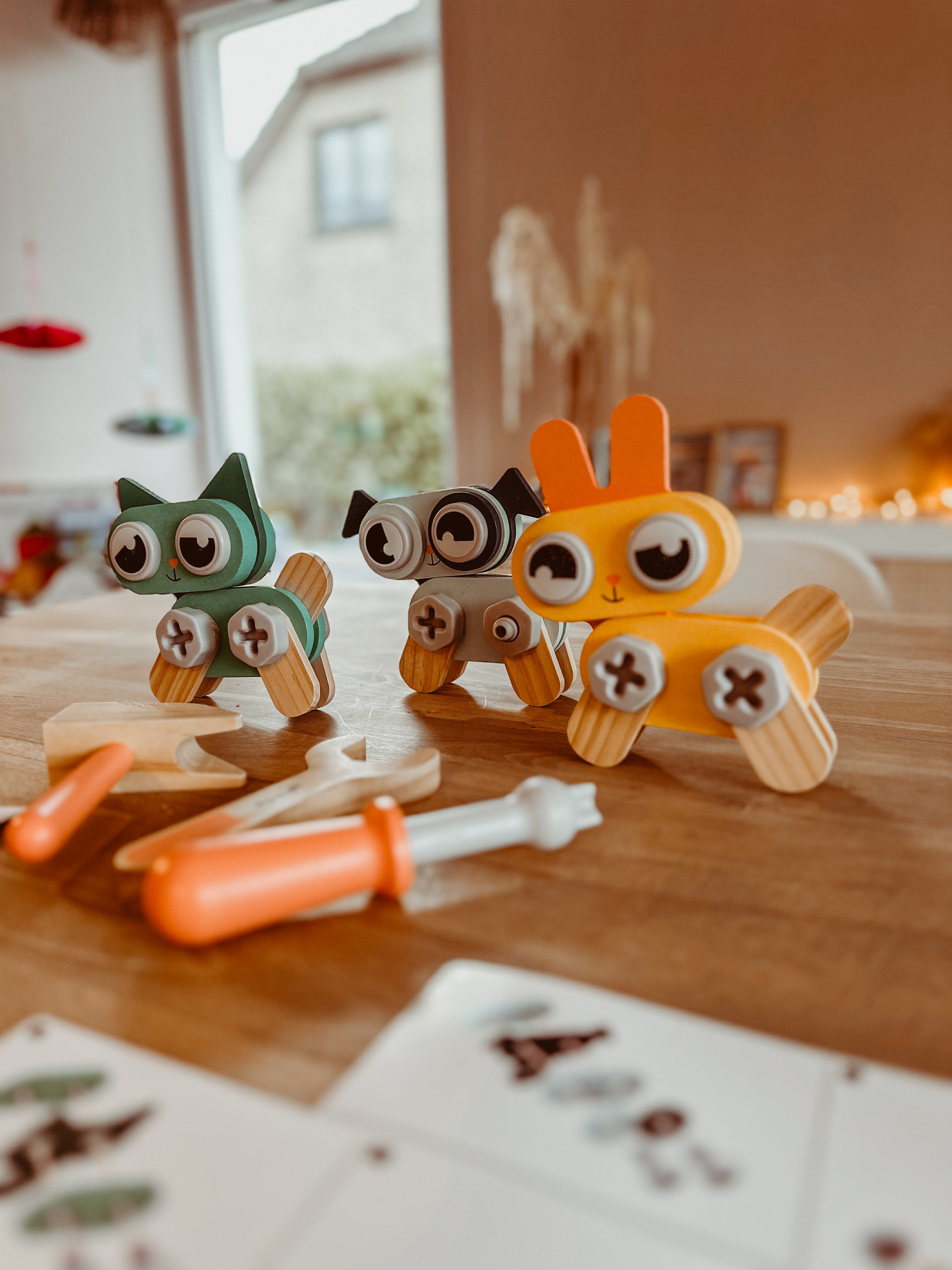 🔧Bouwset ‘diertjes’ • Brico’kids 🔧