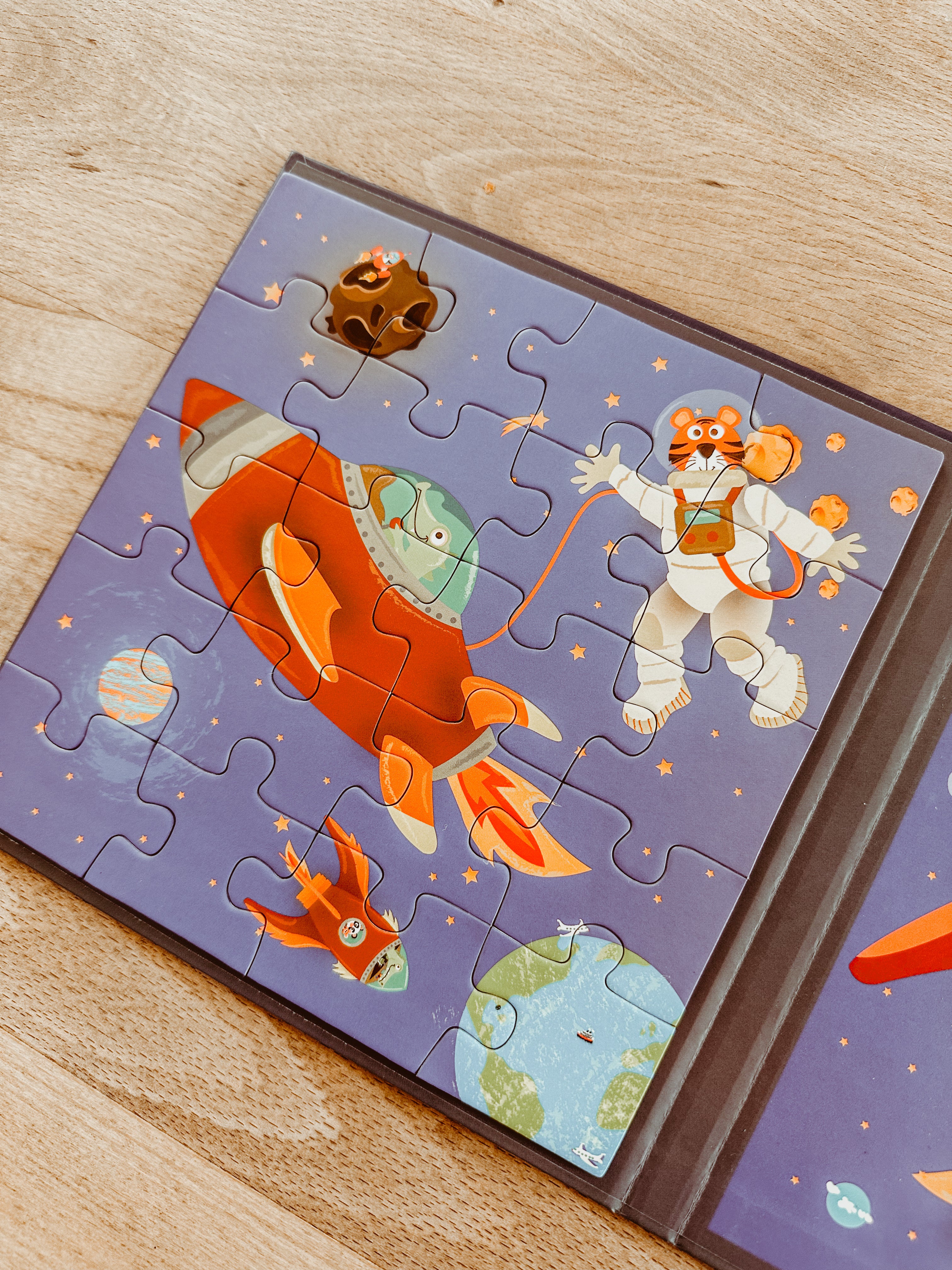 🚀 Magneetpuzzel to go: Ruimte 🪐