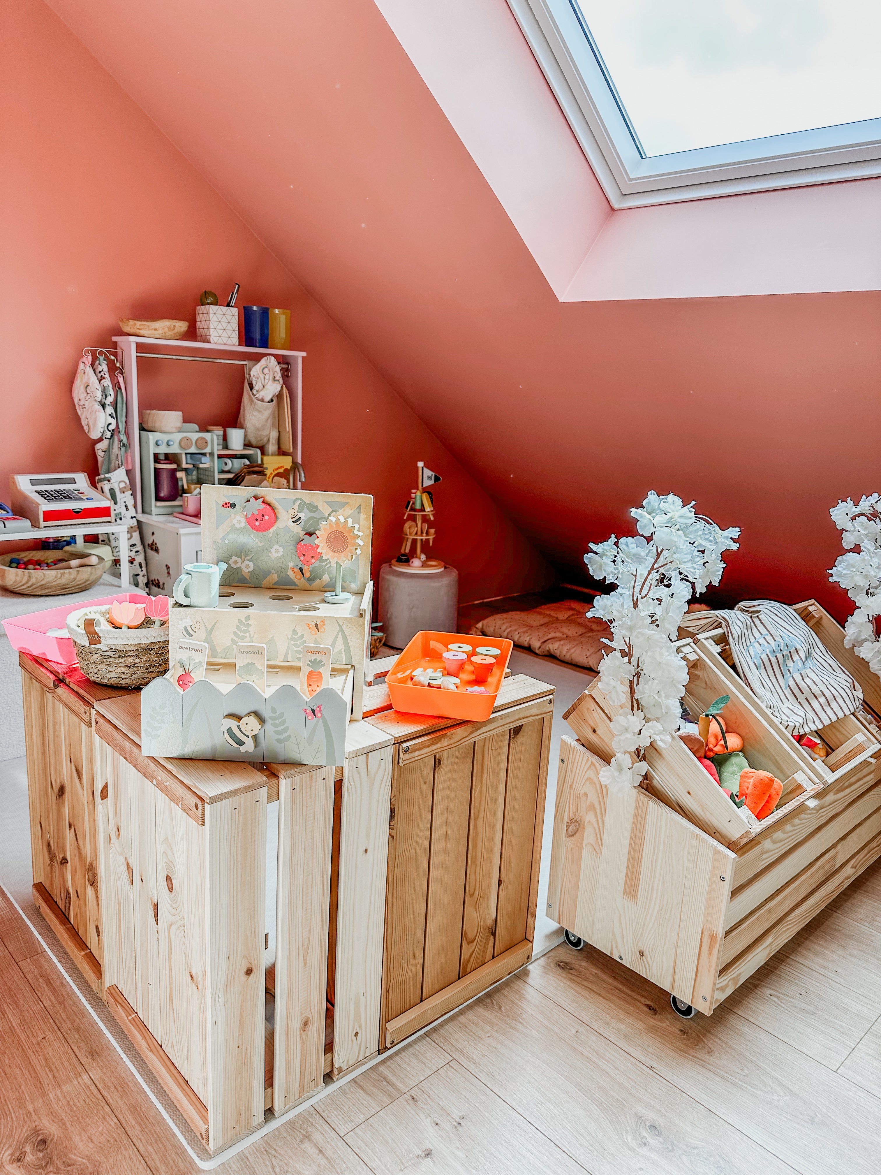 🪴🥕🌷 Houten moestuintje 🌷🥕🪴