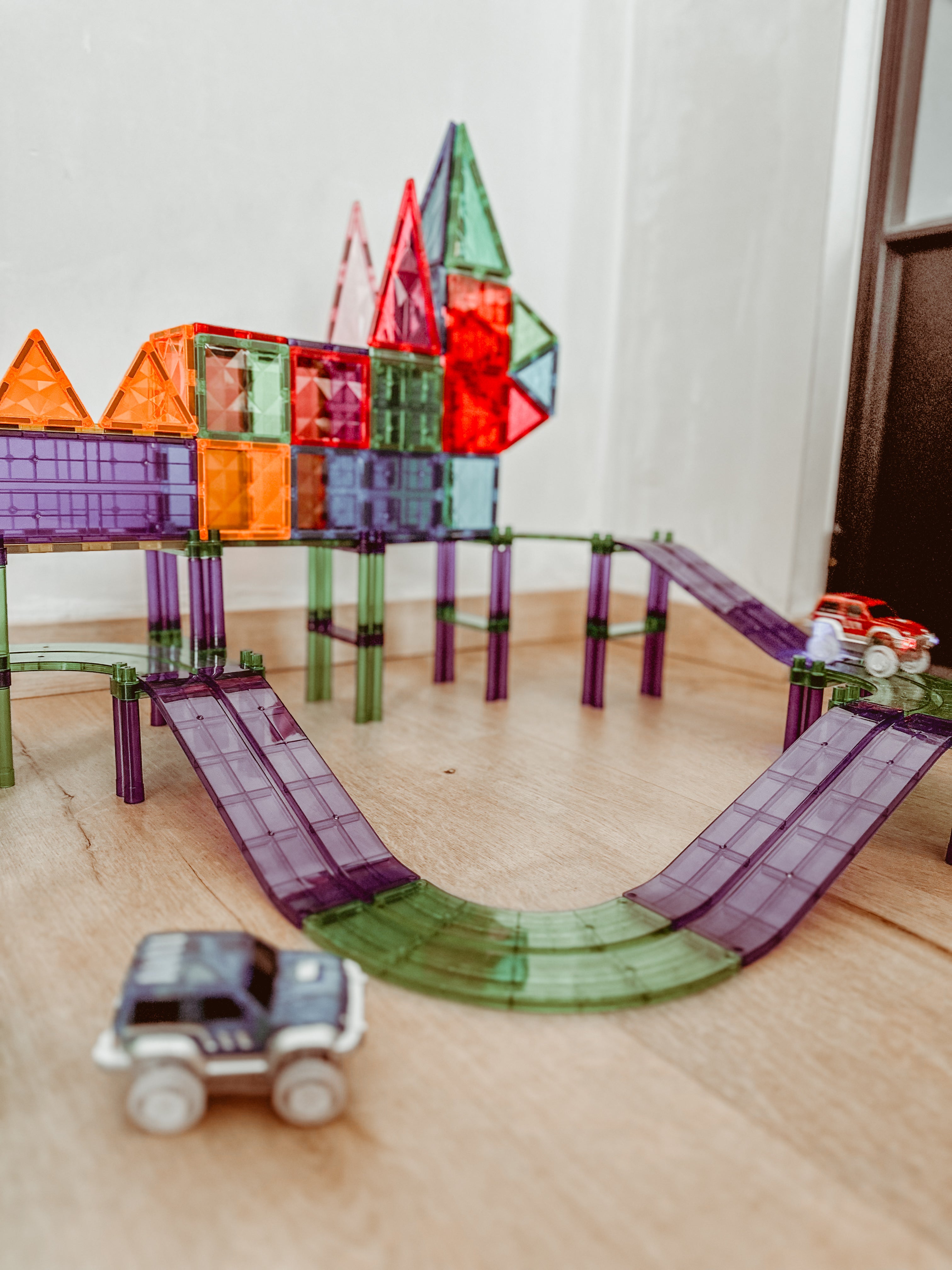 🏁 🏎️ Magneet racebaan 🏎️ 🏁