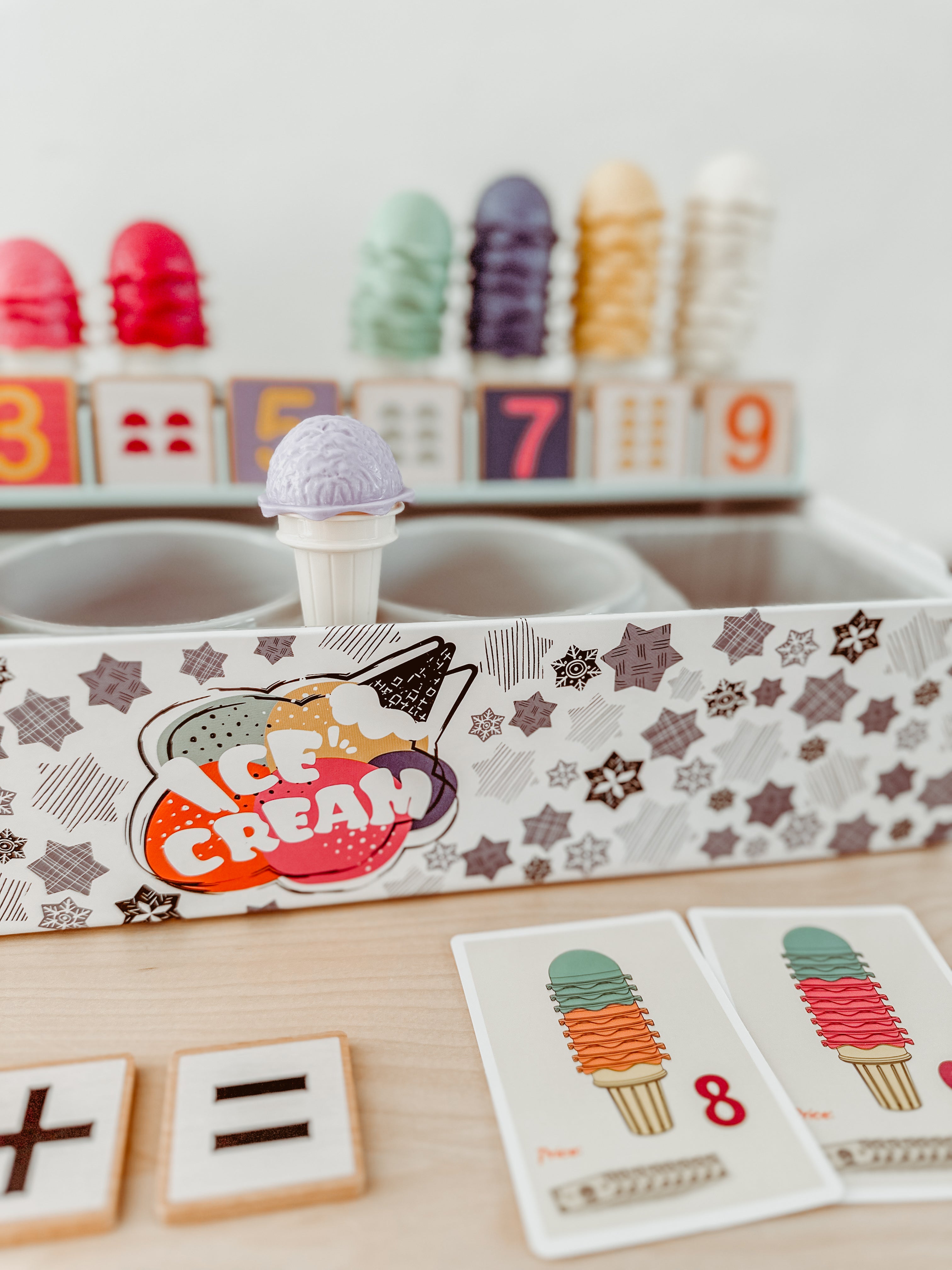 🔢 Ijsjes 🍦 leren tellen 🔢